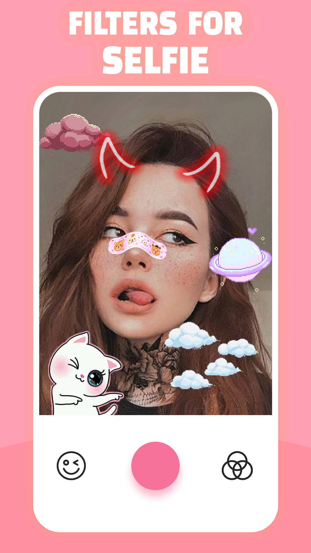 اسکرین شات 3 برنامه Filter for Selfie 2022