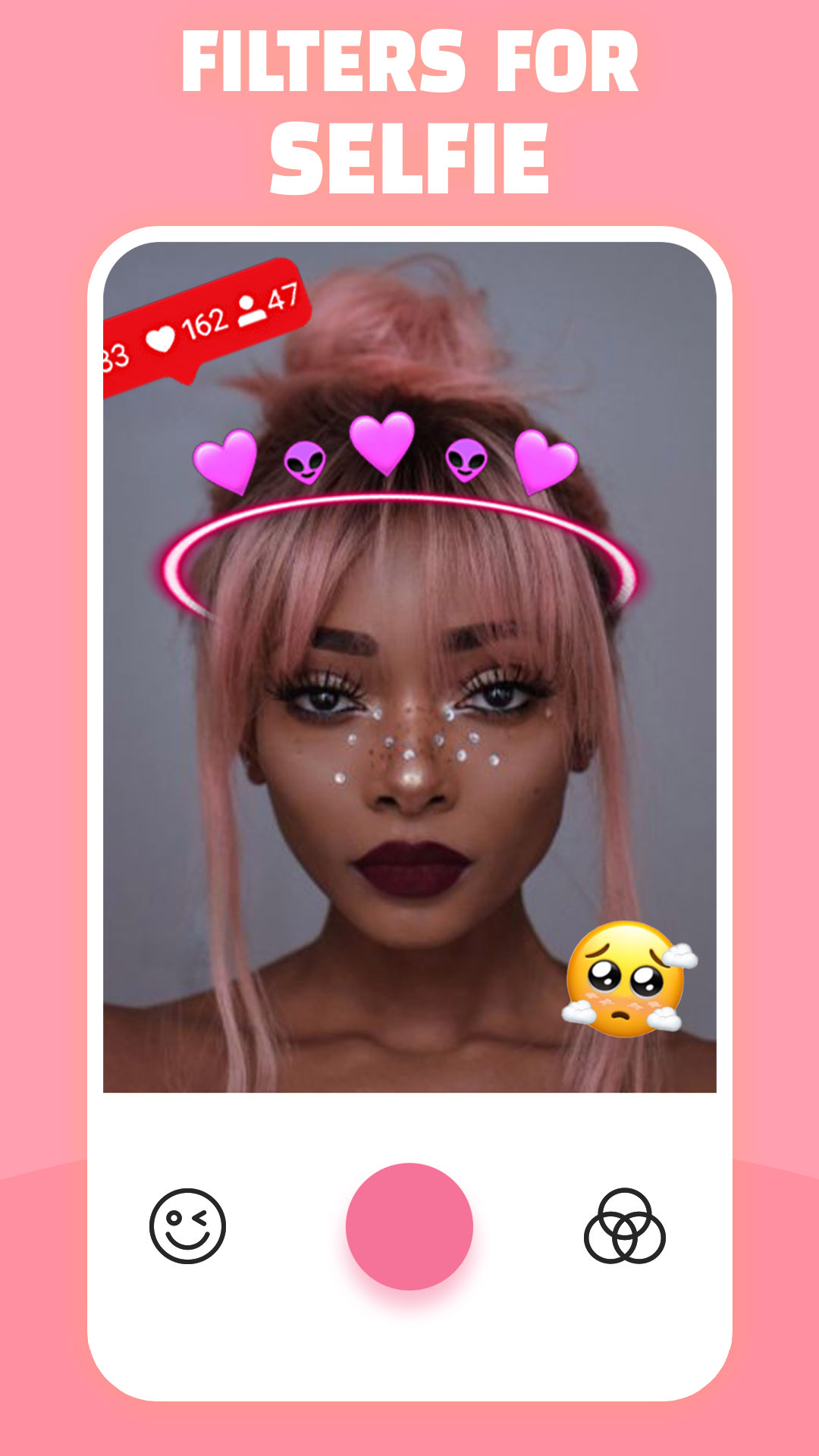 اسکرین شات 2 برنامه Filter for Selfie 2022