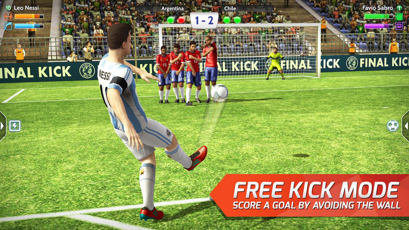 اسکرین شات 2 بازی Final Kick: Online Soccer