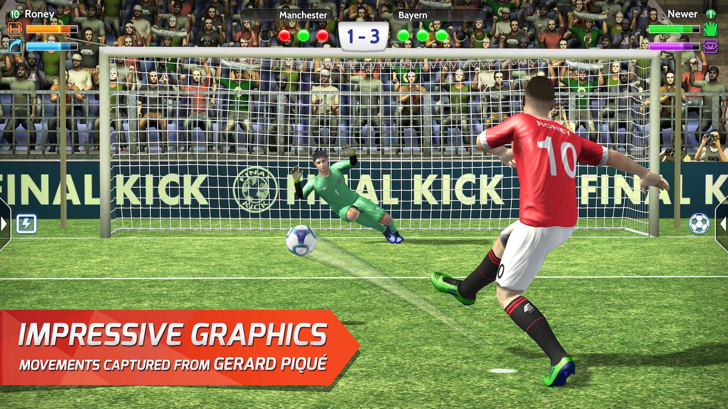 اسکرین شات 1 بازی Final Kick: Online Soccer