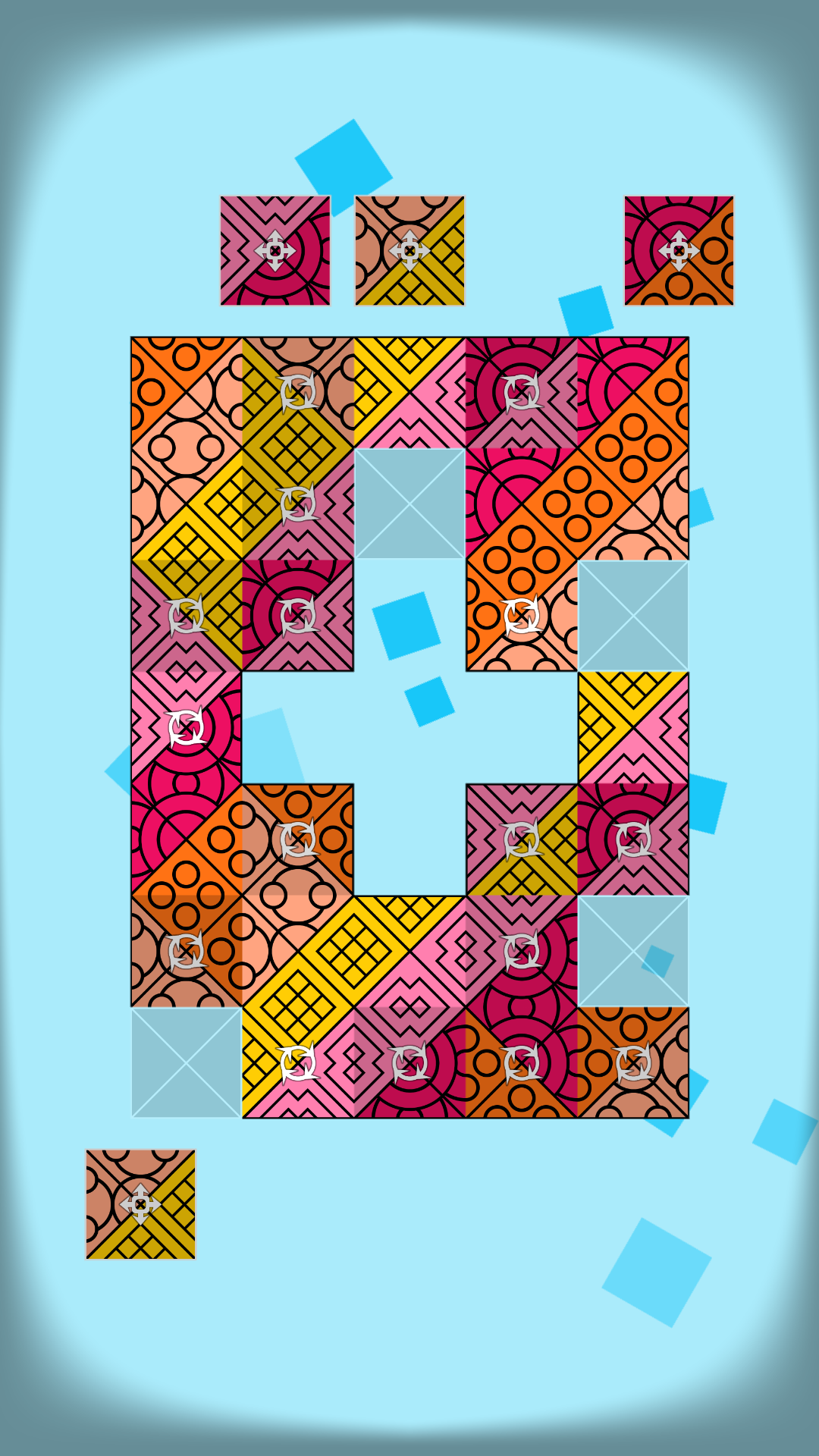 اسکرین شات 1 بازی AuroraBound - Pattern Puzzles
