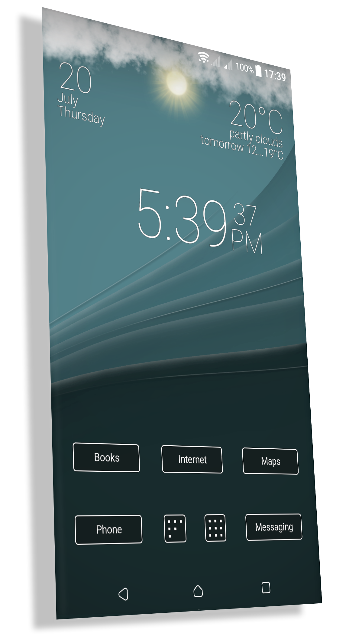 اسکرین شات 4 برنامه Final Interface: Launcher 3D
