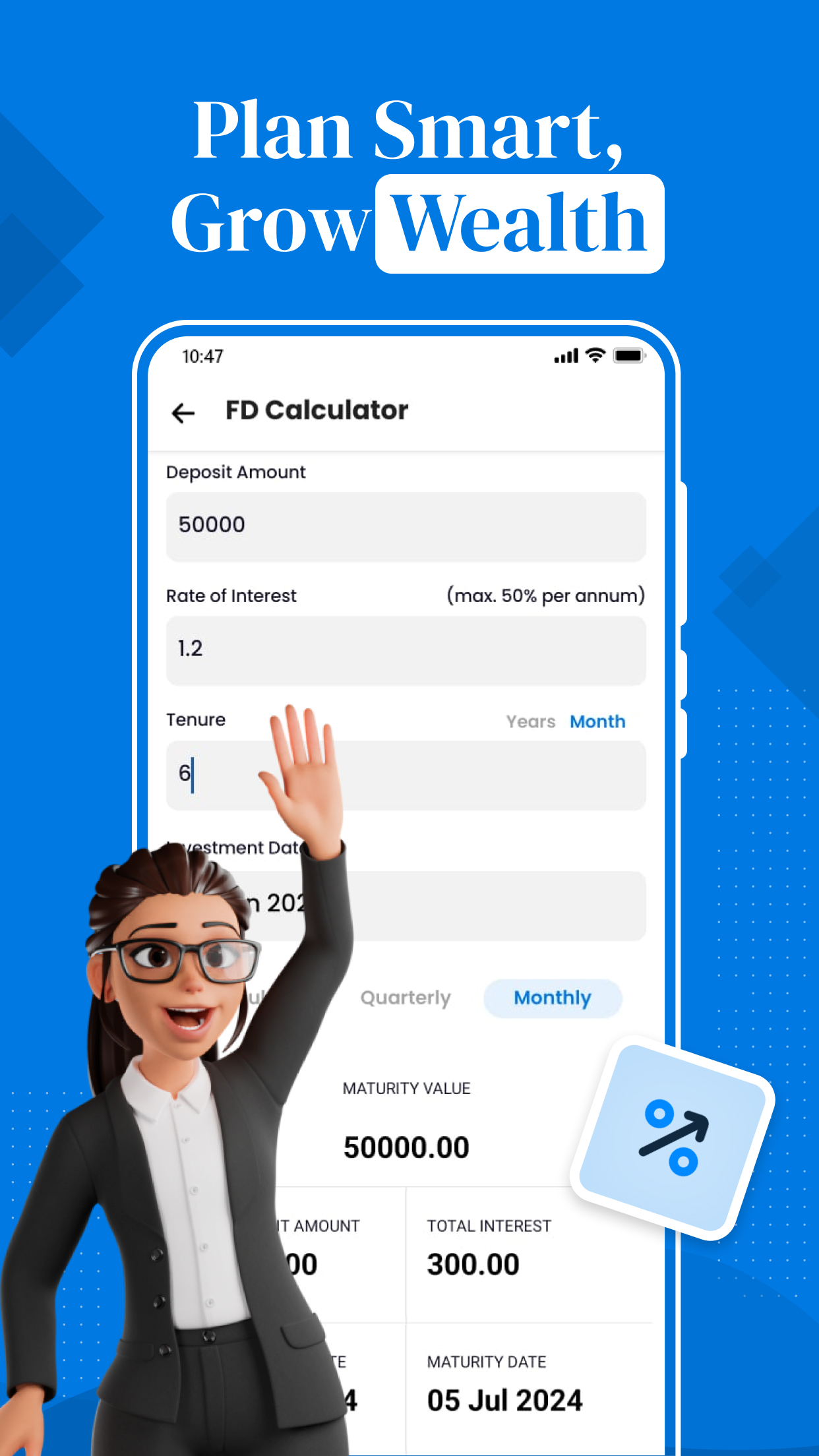اسکرین شات 7 برنامه EMI Calculator App & Loan