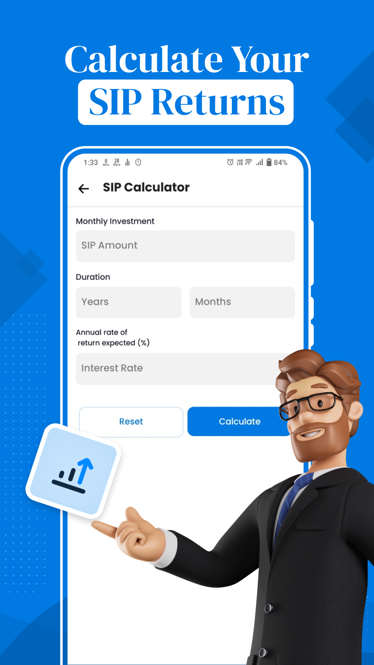 اسکرین شات 4 برنامه EMI Calculator App & Loan