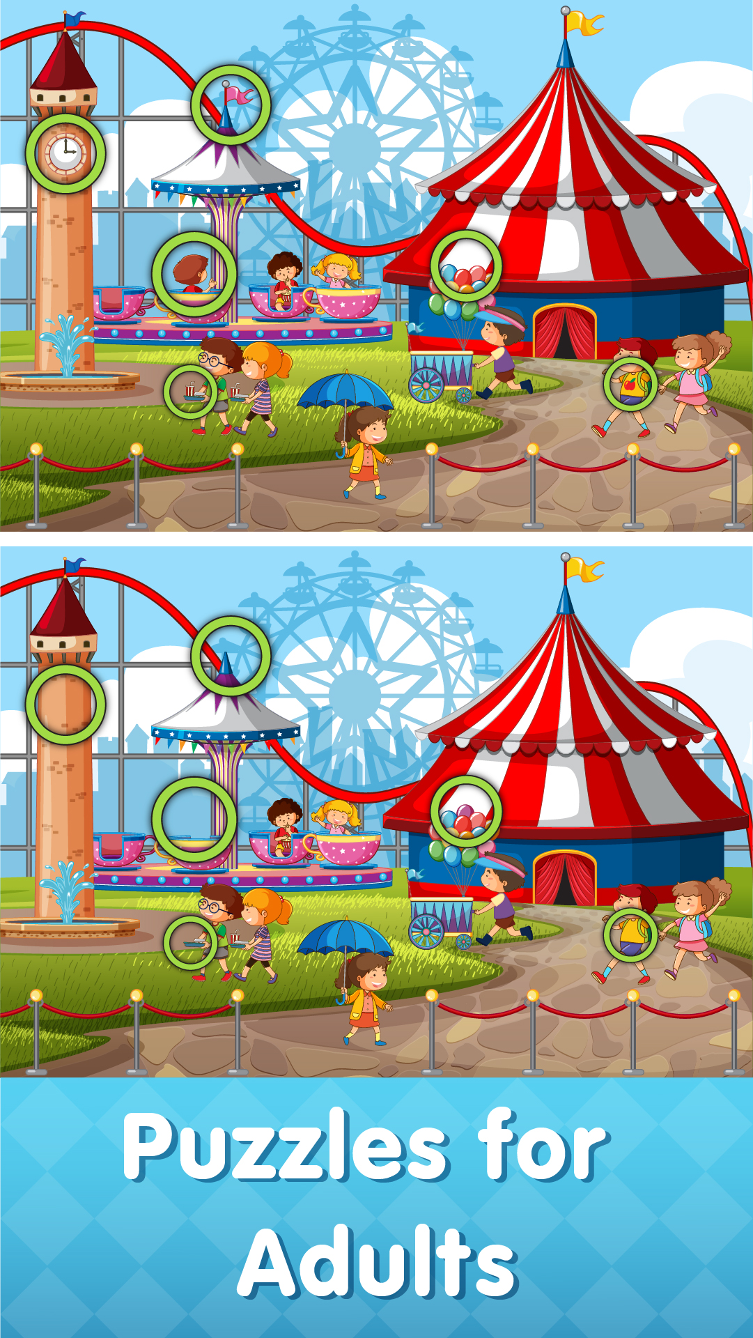 اسکرین شات 3 بازی Find the Difference Game