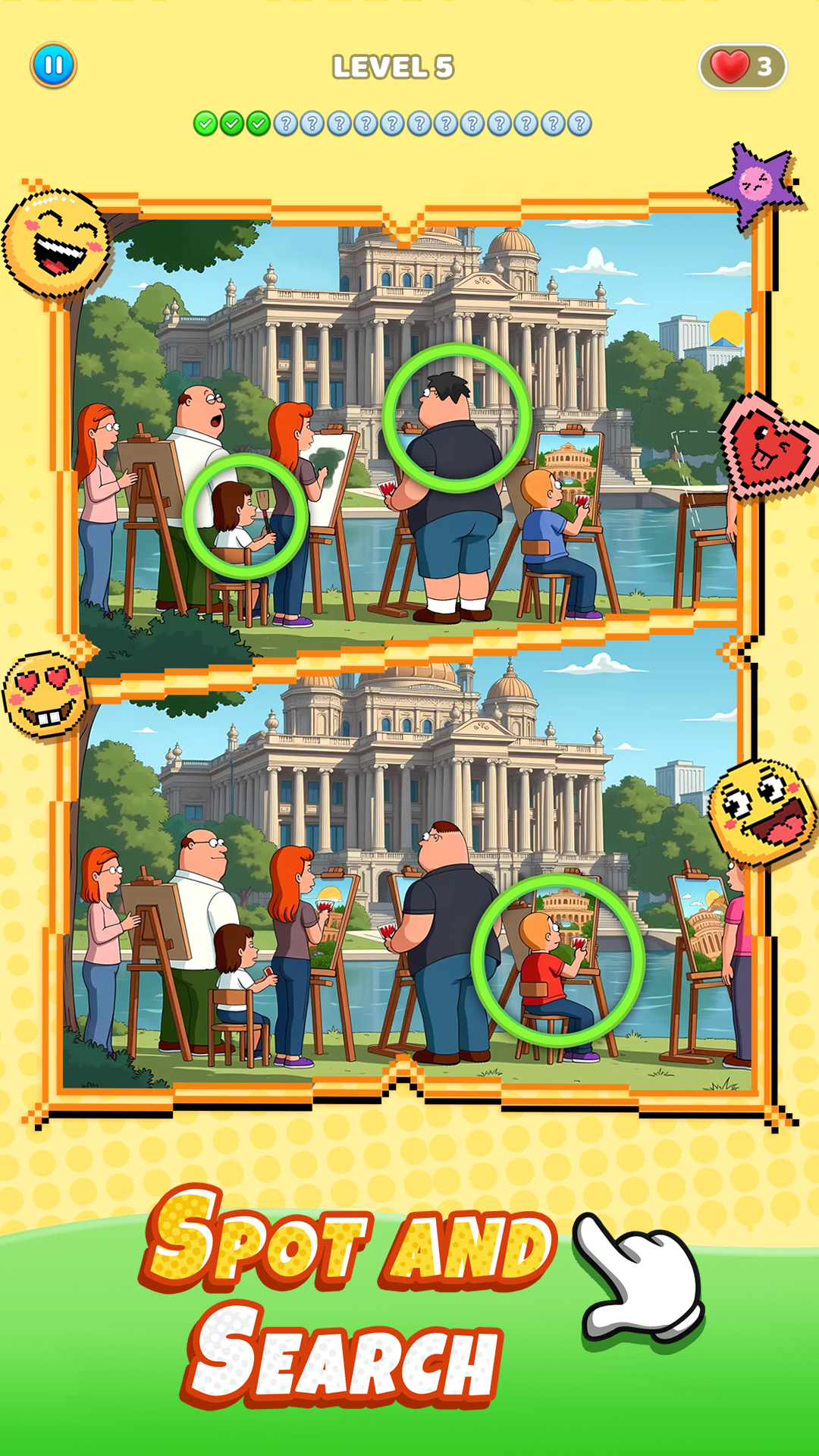 اسکرین شات 2 بازی Differences: Detective Find It