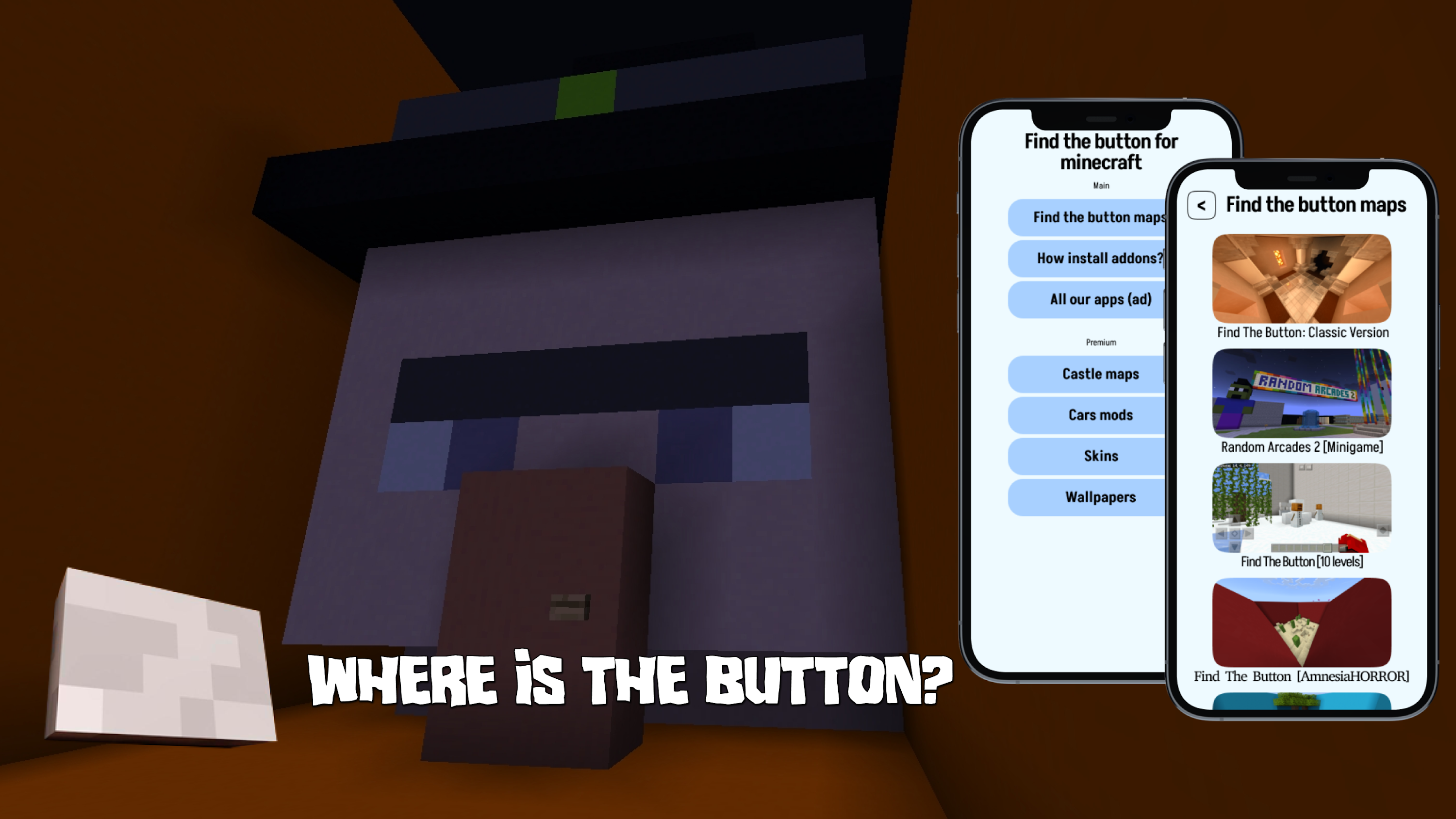 اسکرین شات 2 برنامه find the button for minecraft