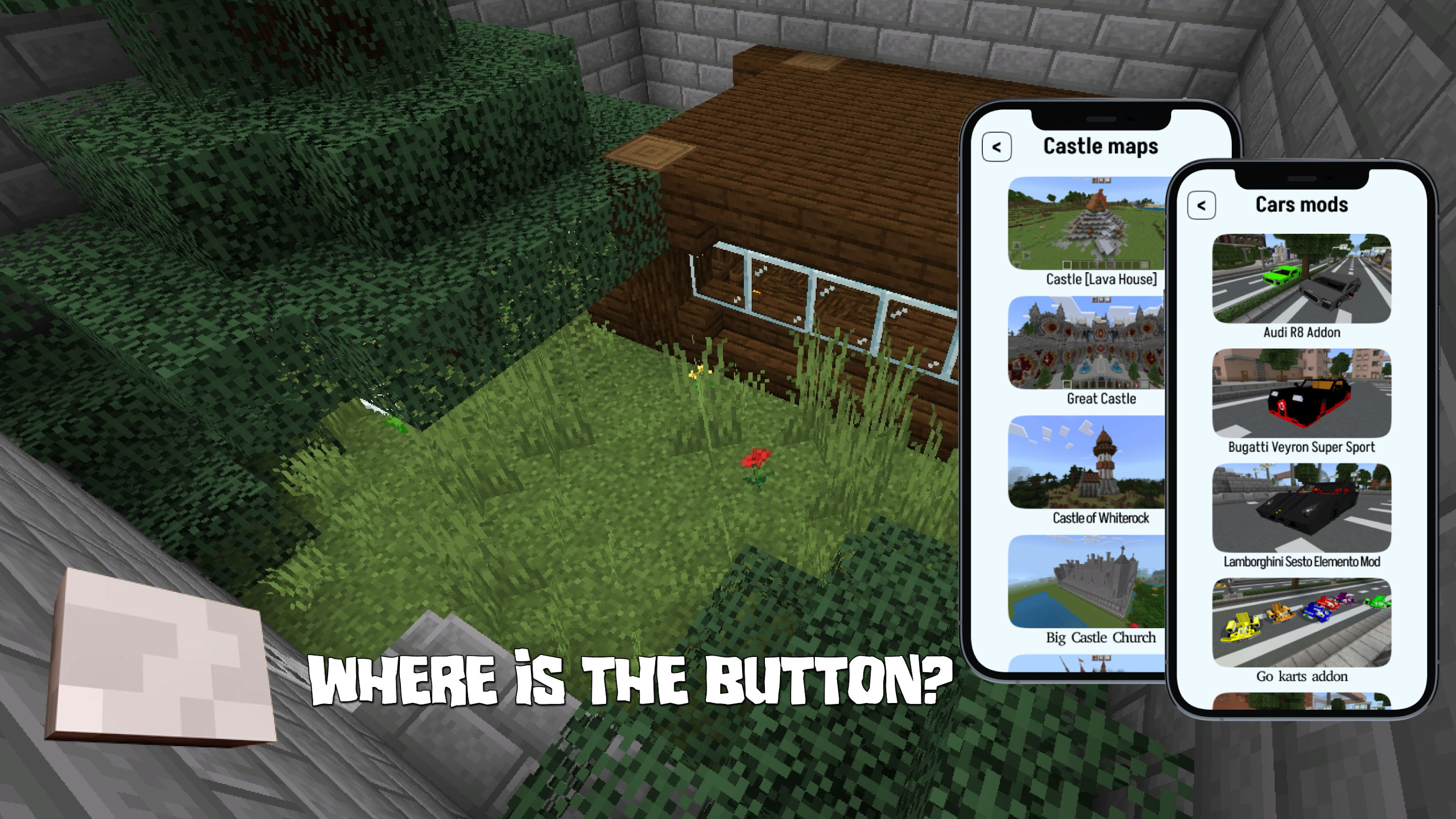 اسکرین شات 3 برنامه find the button for minecraft
