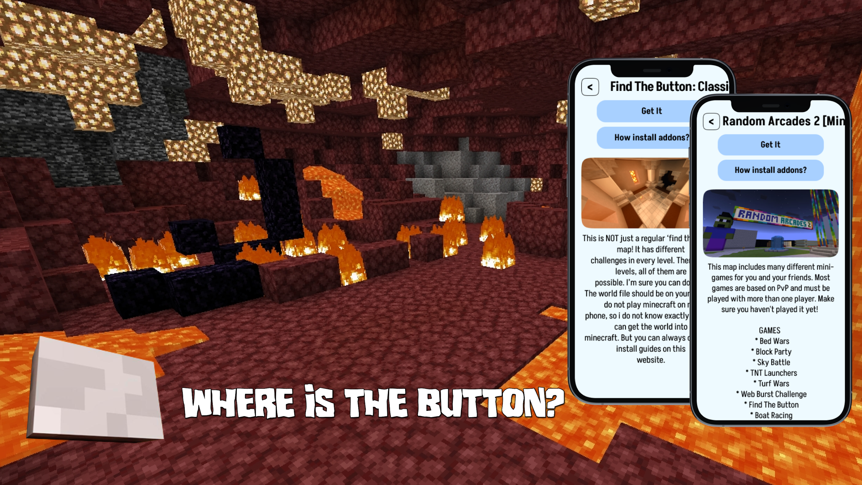 اسکرین شات 5 برنامه find the button for minecraft