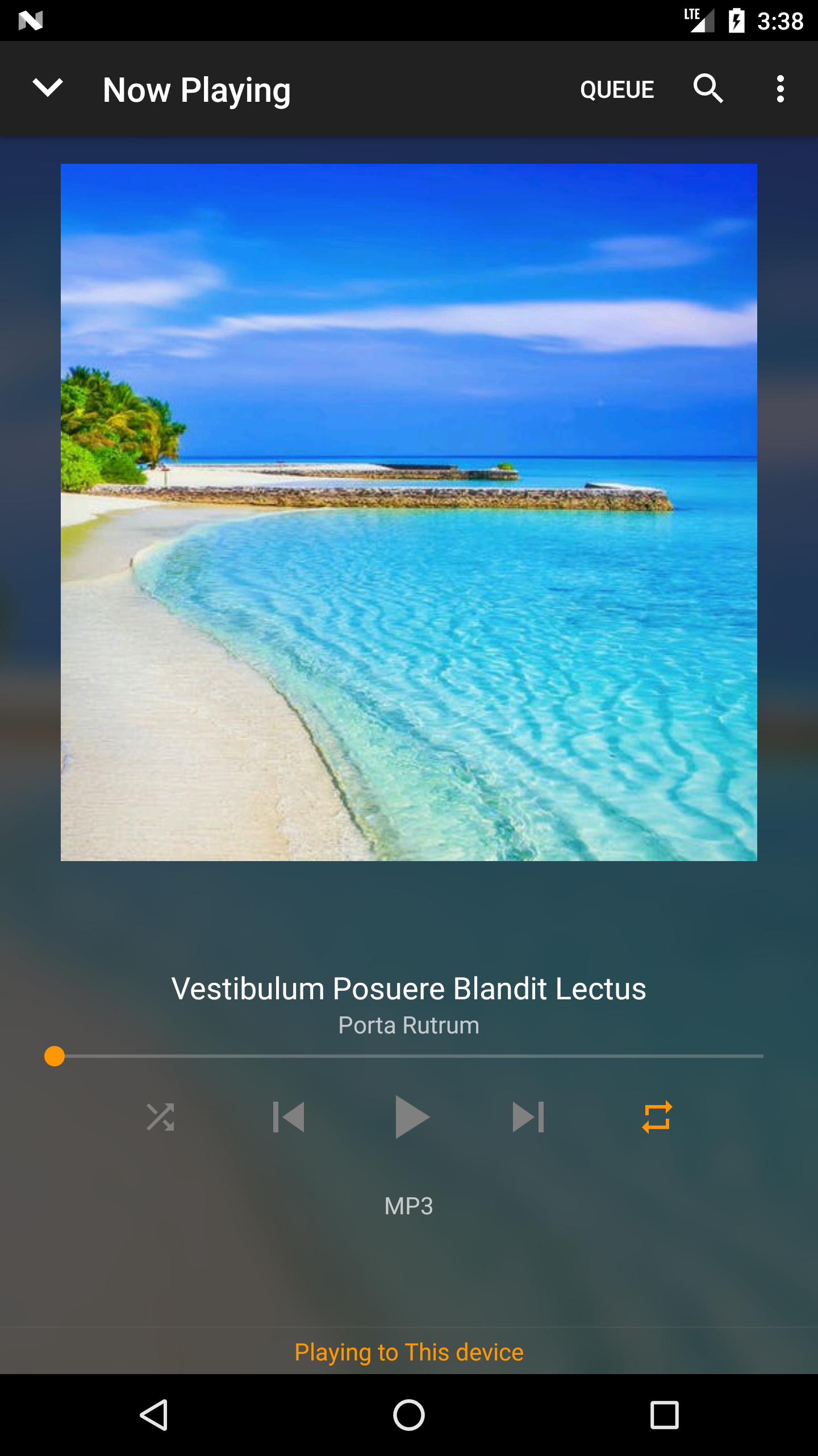 اسکرین شات 2 برنامه Hi-Fi Cast - Music Player