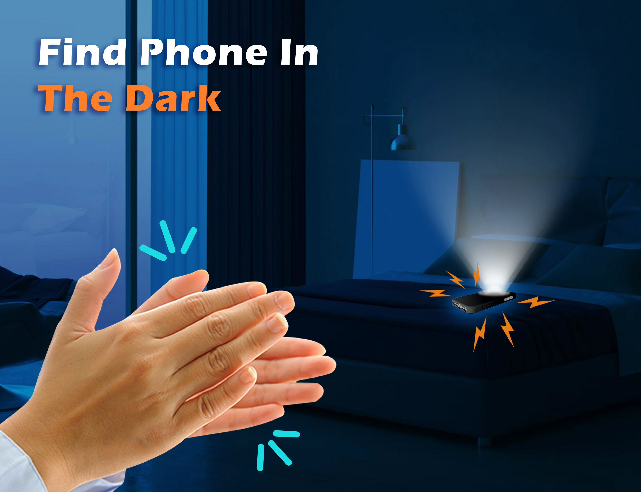 اسکرین شات 3 برنامه Find My Phone: Whistle & Clap