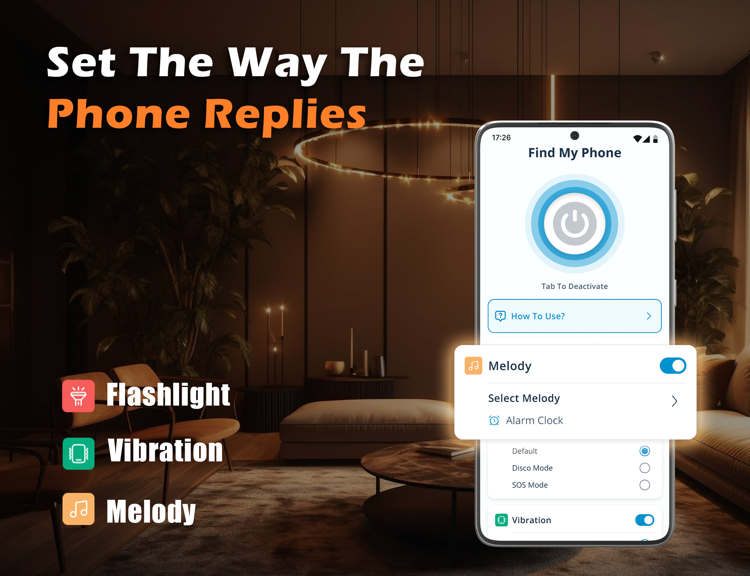 اسکرین شات 5 برنامه Find My Phone: Whistle & Clap