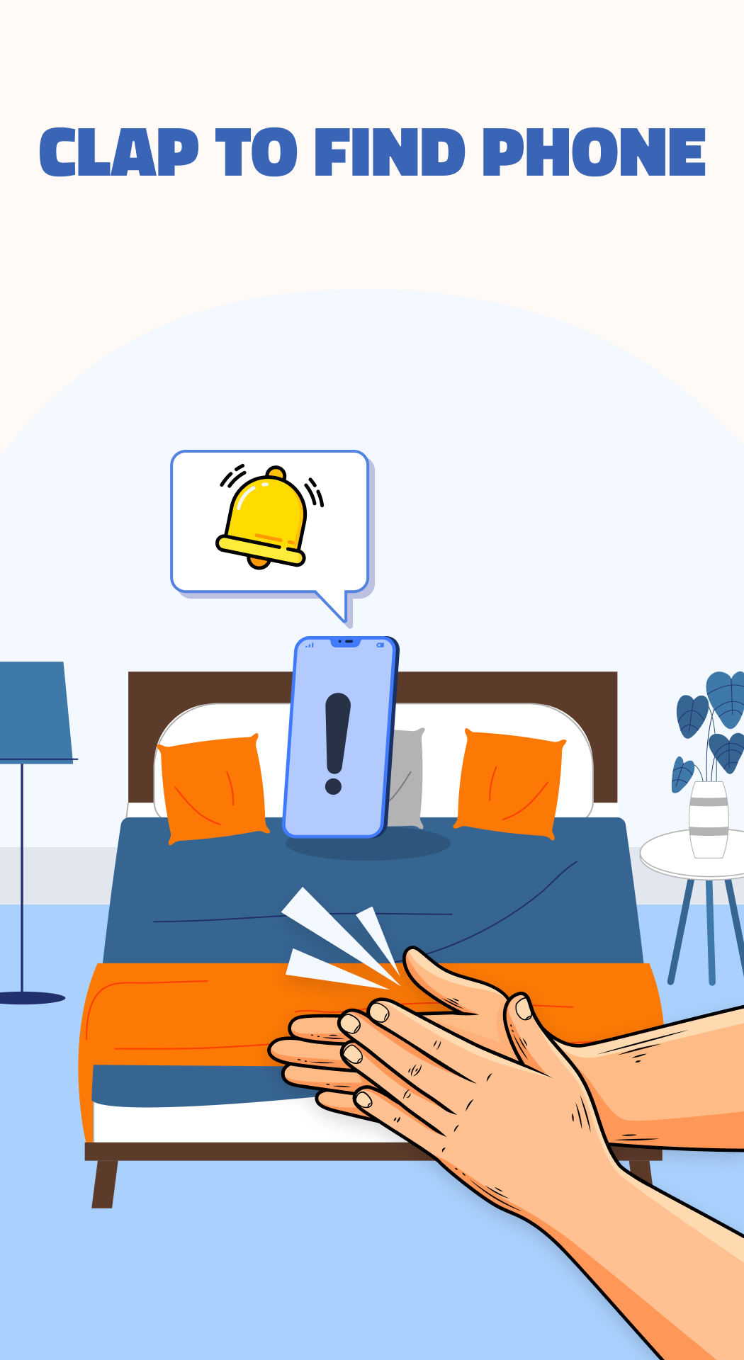 اسکرین شات 2 برنامه Find My Phone by Clap Finder