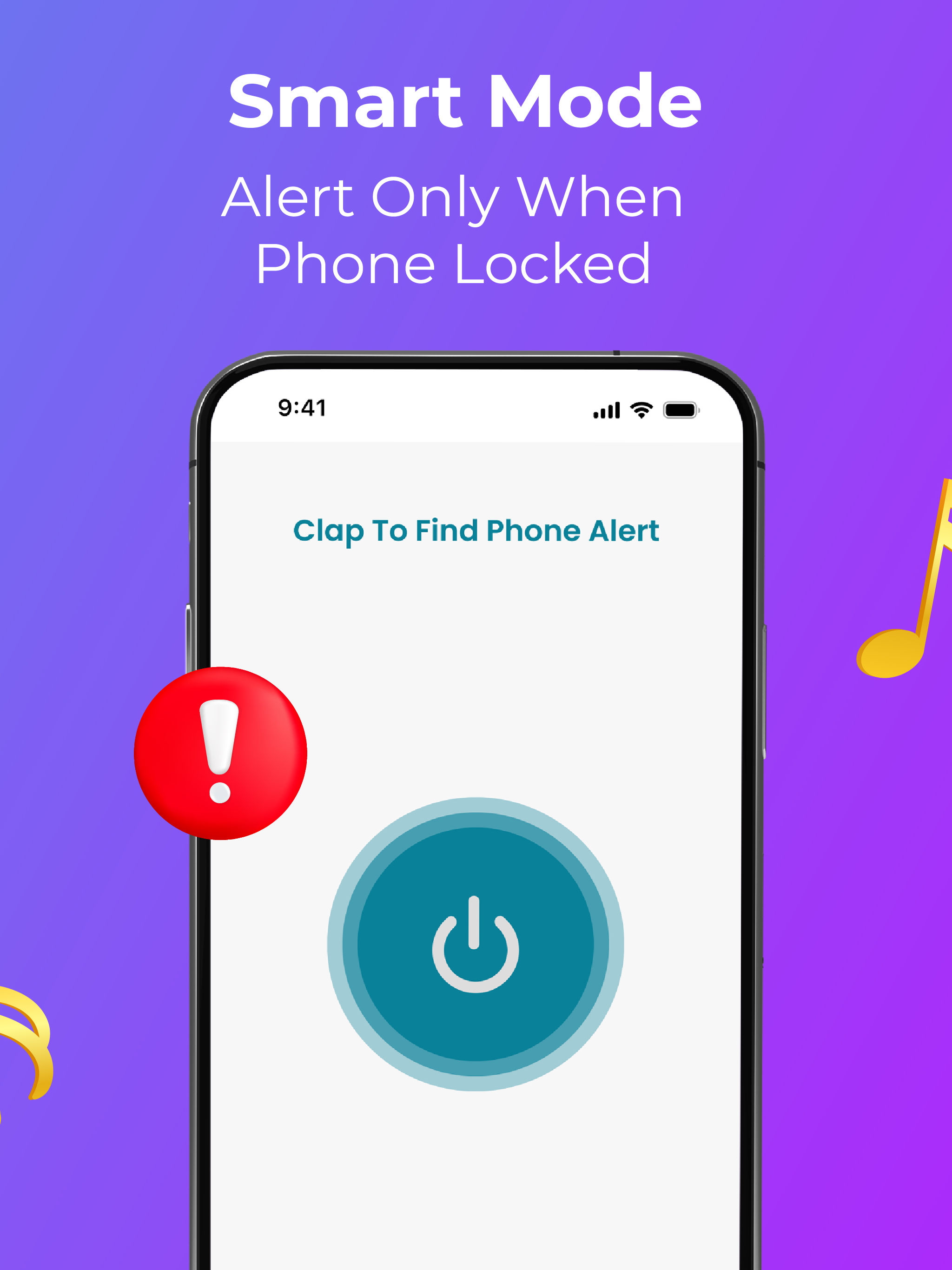 اسکرین شات 4 برنامه Clappy - Find My Phone
