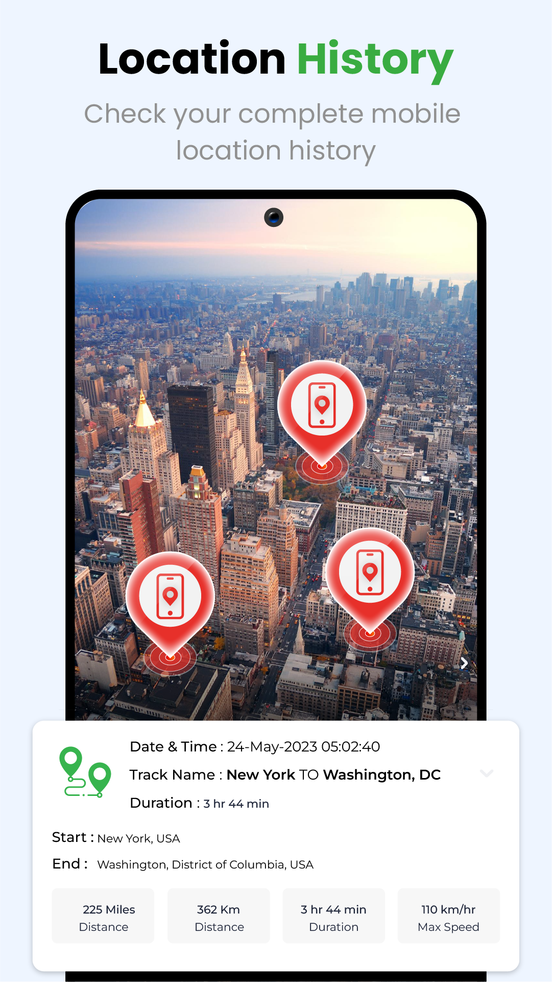 اسکرین شات 5 برنامه Find My Phone: Phone Locator