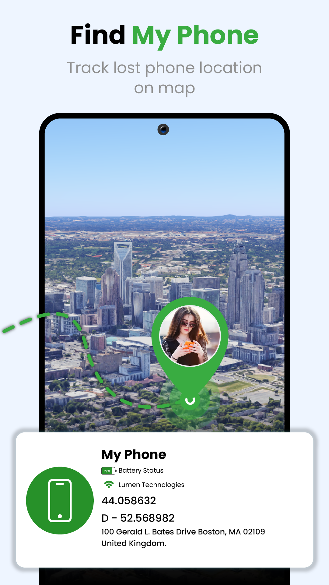اسکرین شات 2 برنامه Find My Phone: Phone Locator