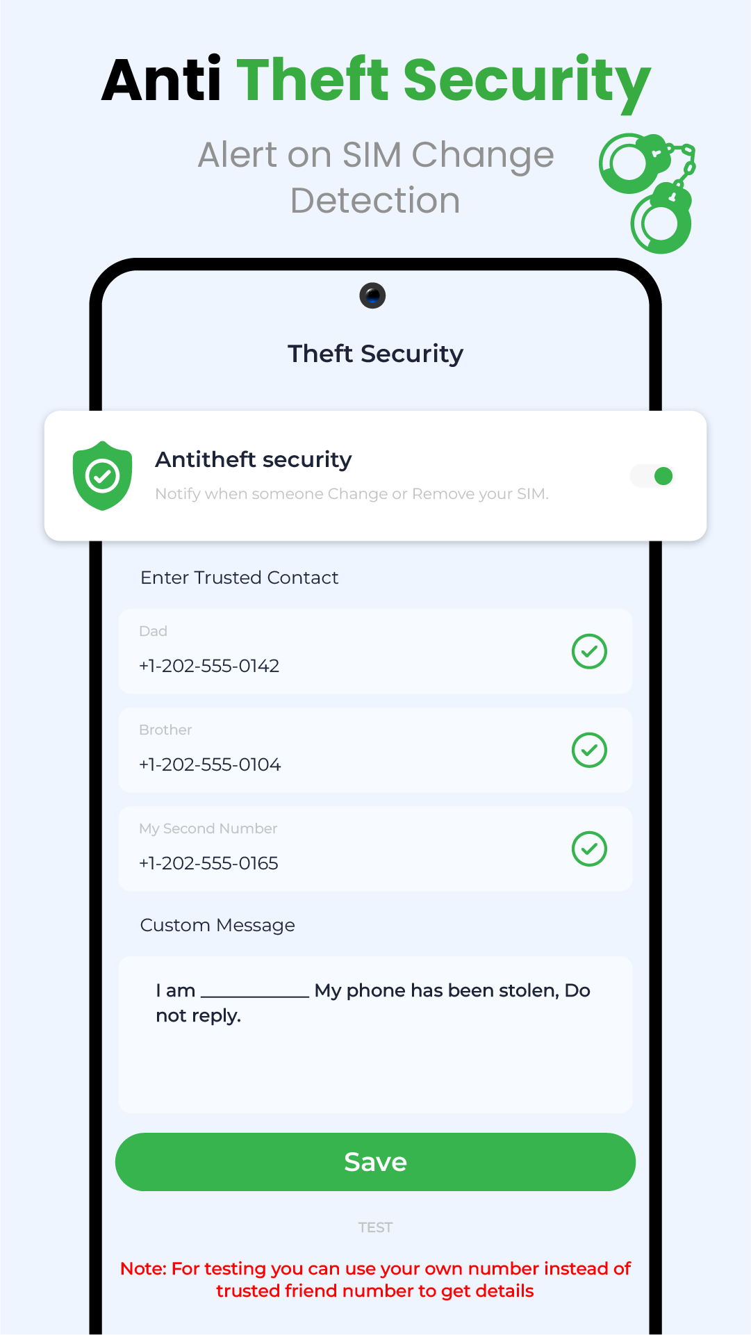 اسکرین شات 3 برنامه Find My Phone: Phone Locator