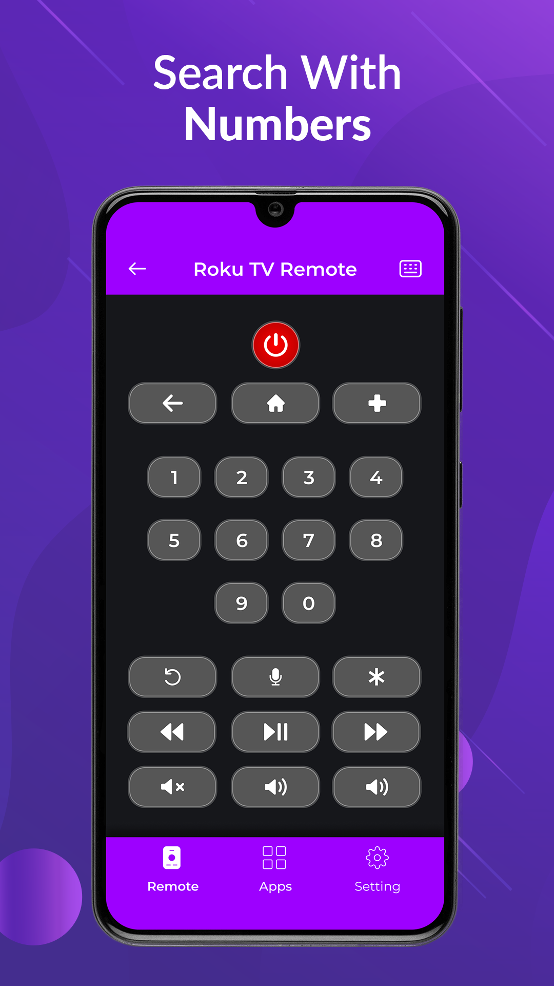 اسکرین شات 8 برنامه Remote Control For Roku TV