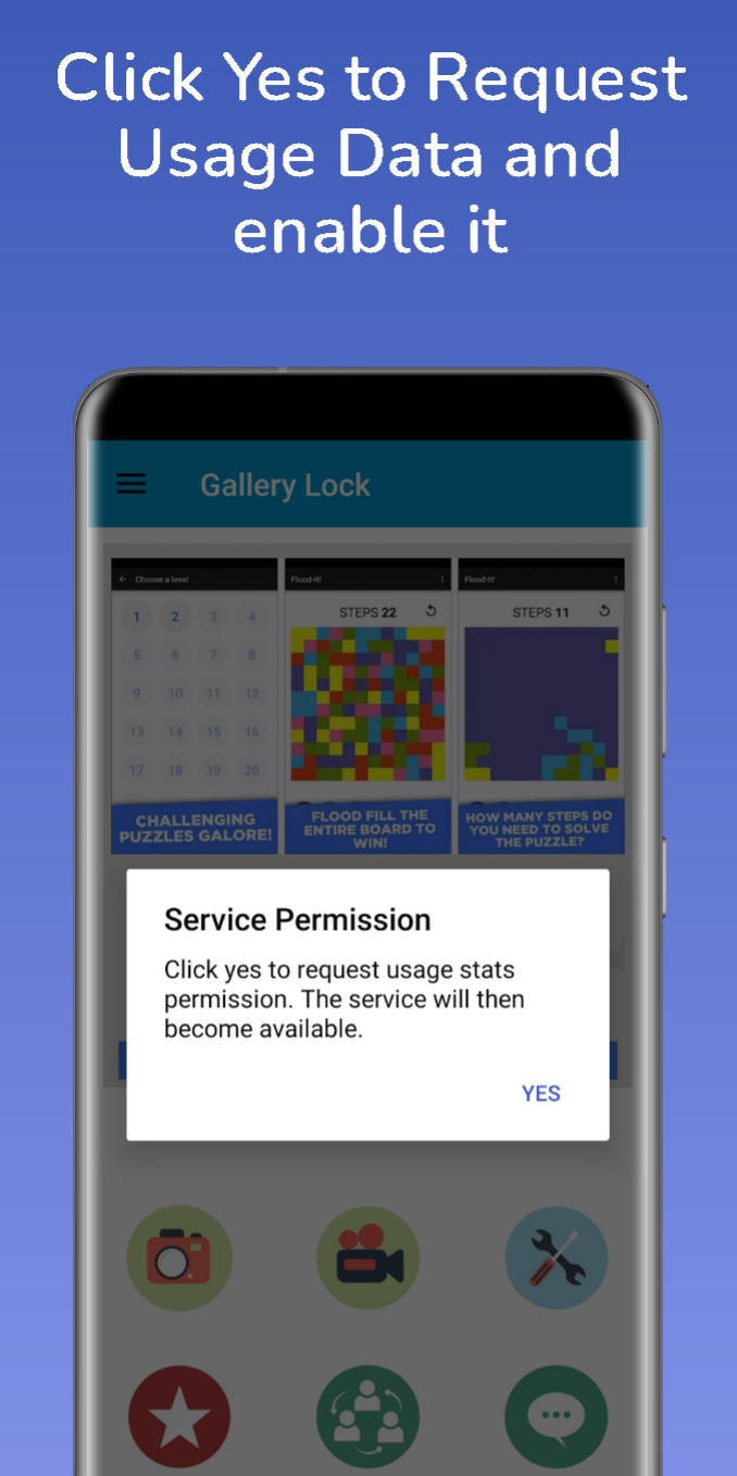 اسکرین شات 6 برنامه Gallery Lock - Photo & Video