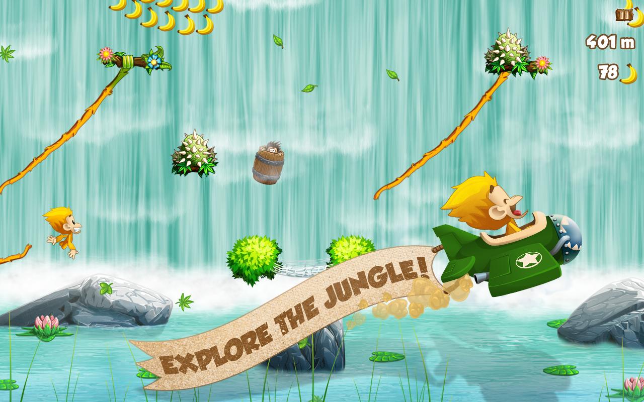اسکرین شات 1 بازی Benji Bananas