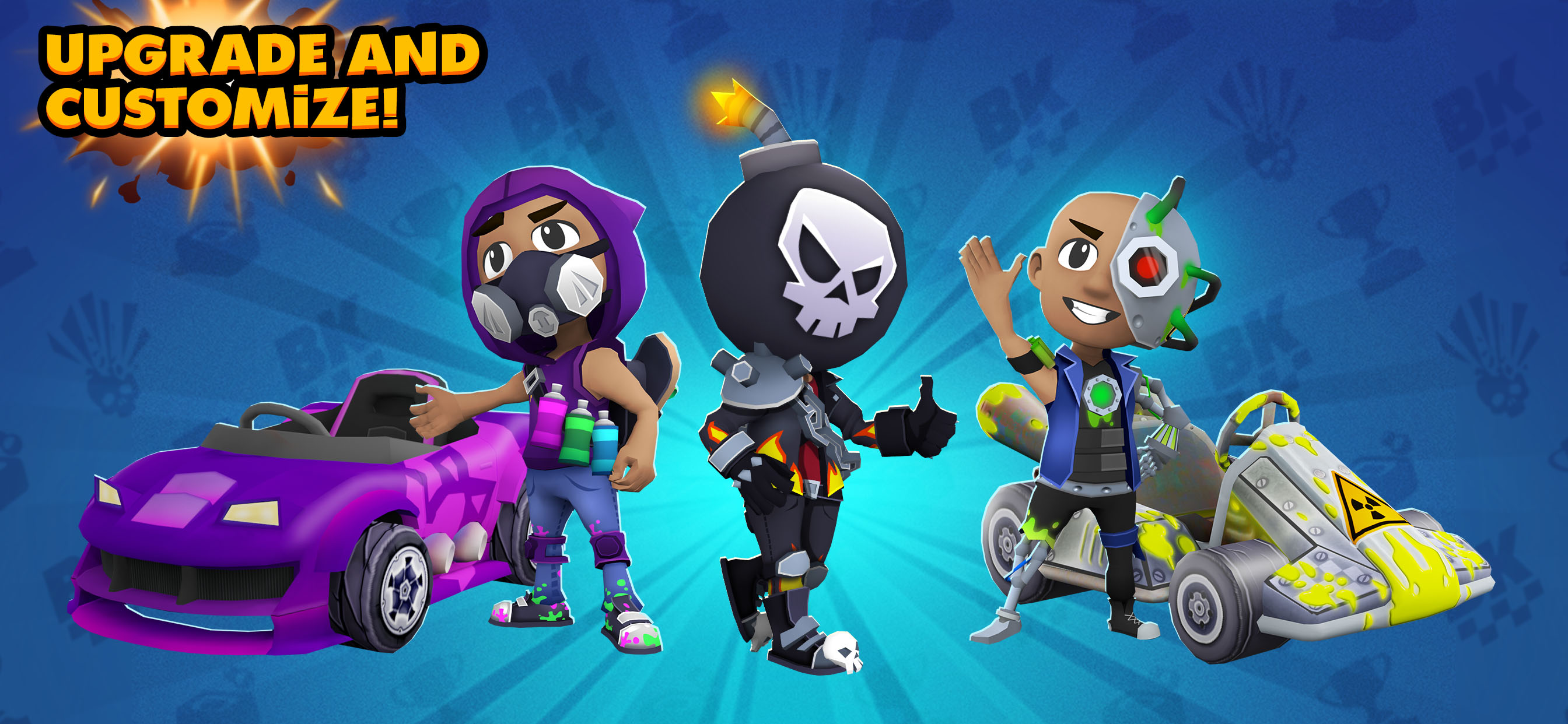 اسکرین شات 2 بازی Boom Karts Multiplayer Racing