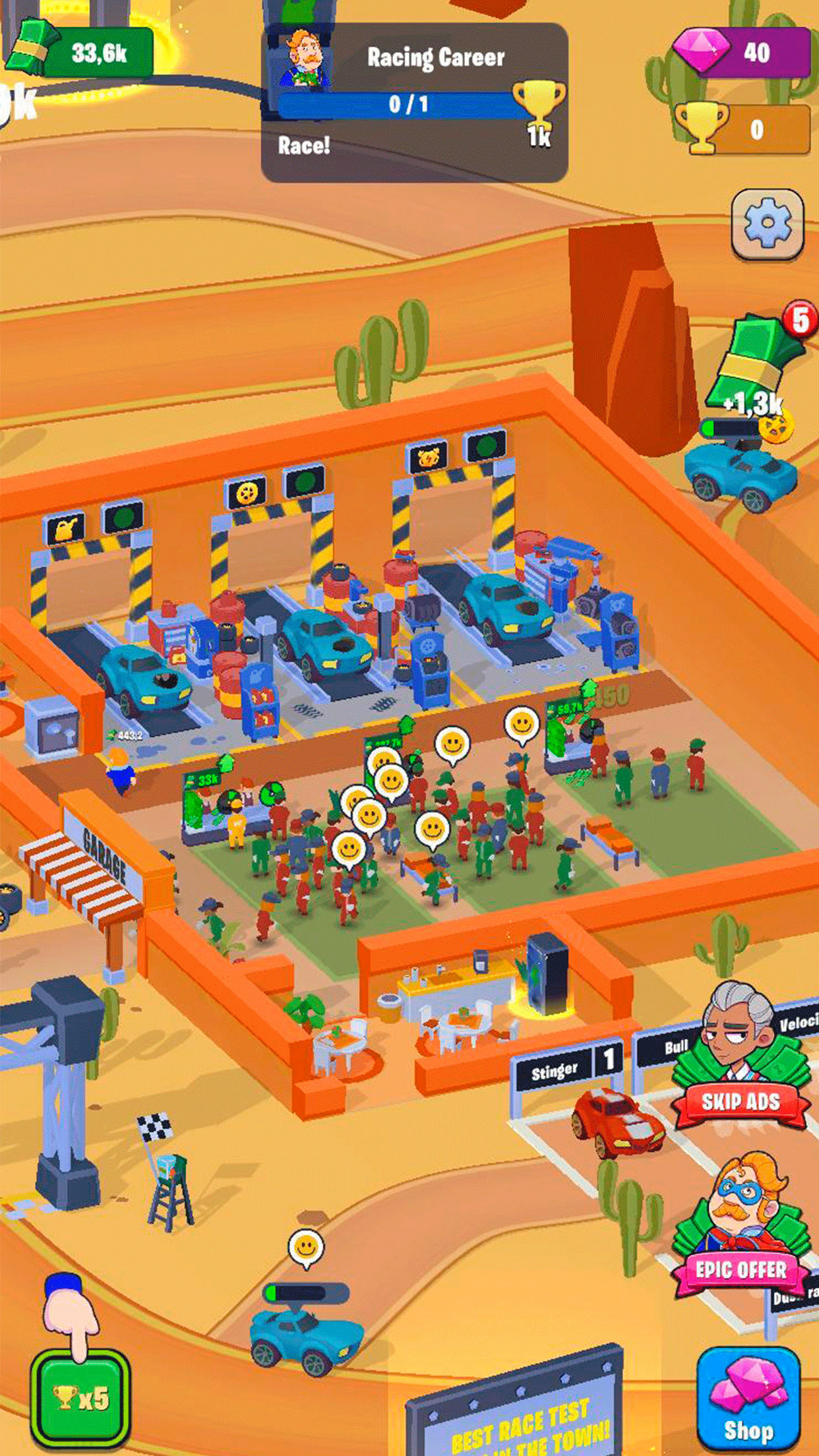 اسکرین شات 7 بازی Garage Empire - Idle Tycoon