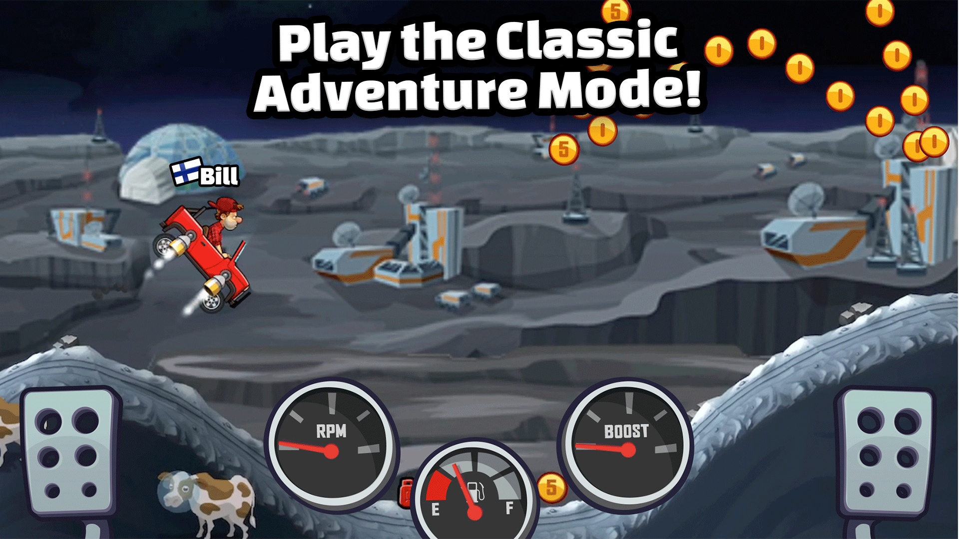 اسکرین شات بازی Hill Climb Racing 2 6