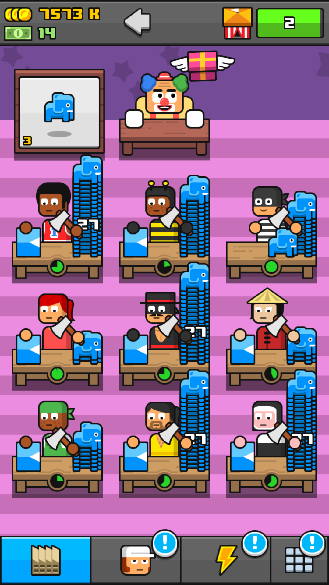اسکرین شات 1 بازی Make More! - Idle Manager