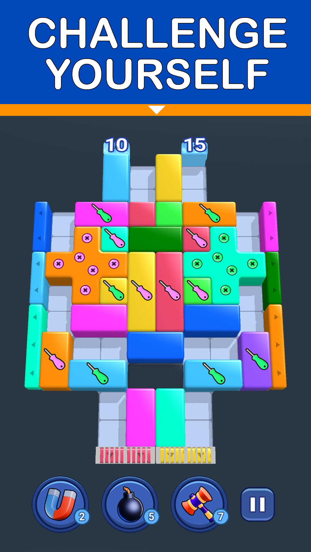 اسکرین شات 4 بازی Shape Escape: Block Puzzle