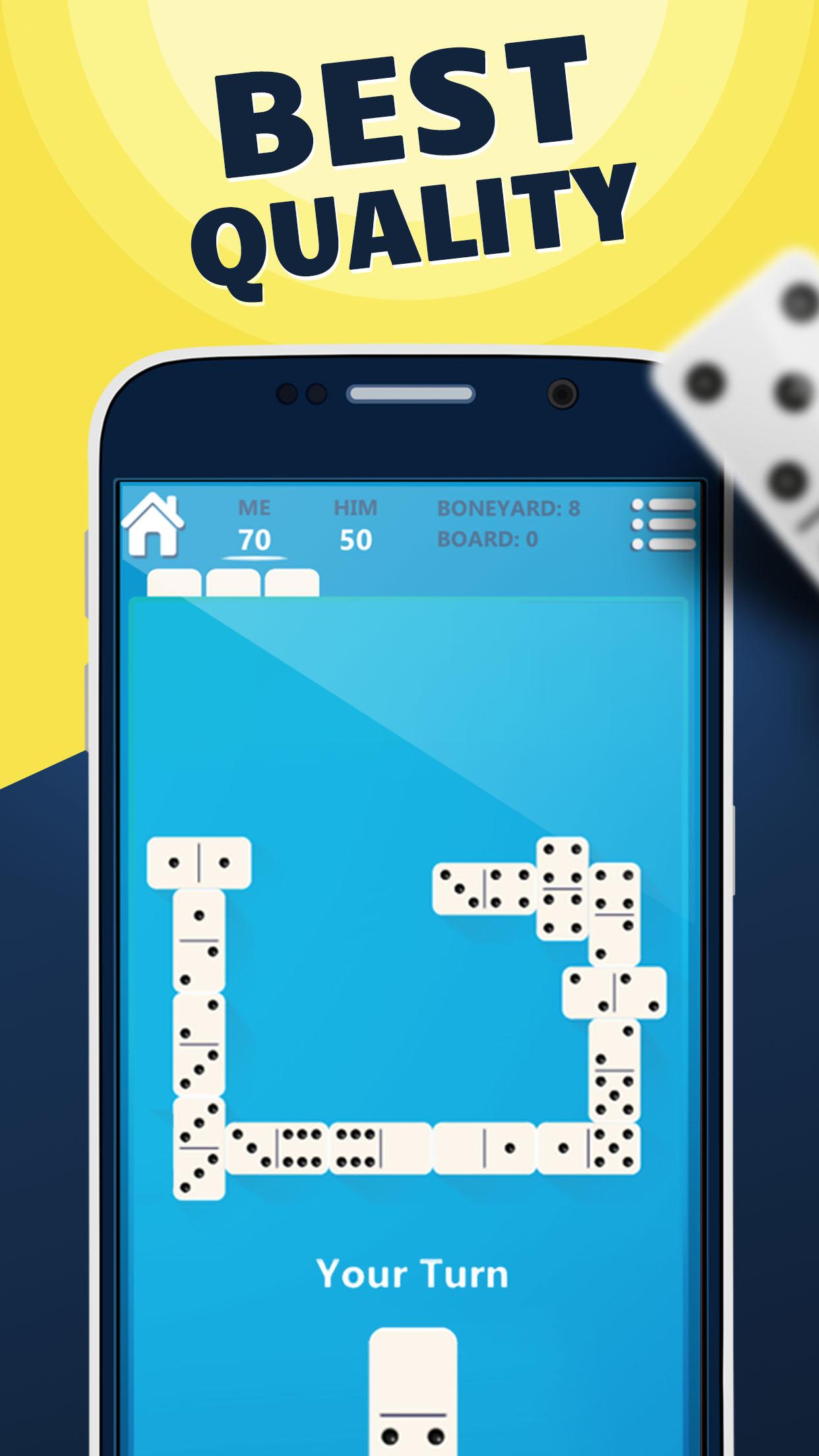 اسکرین شات 1 بازی Dominos Game Classic Dominoes