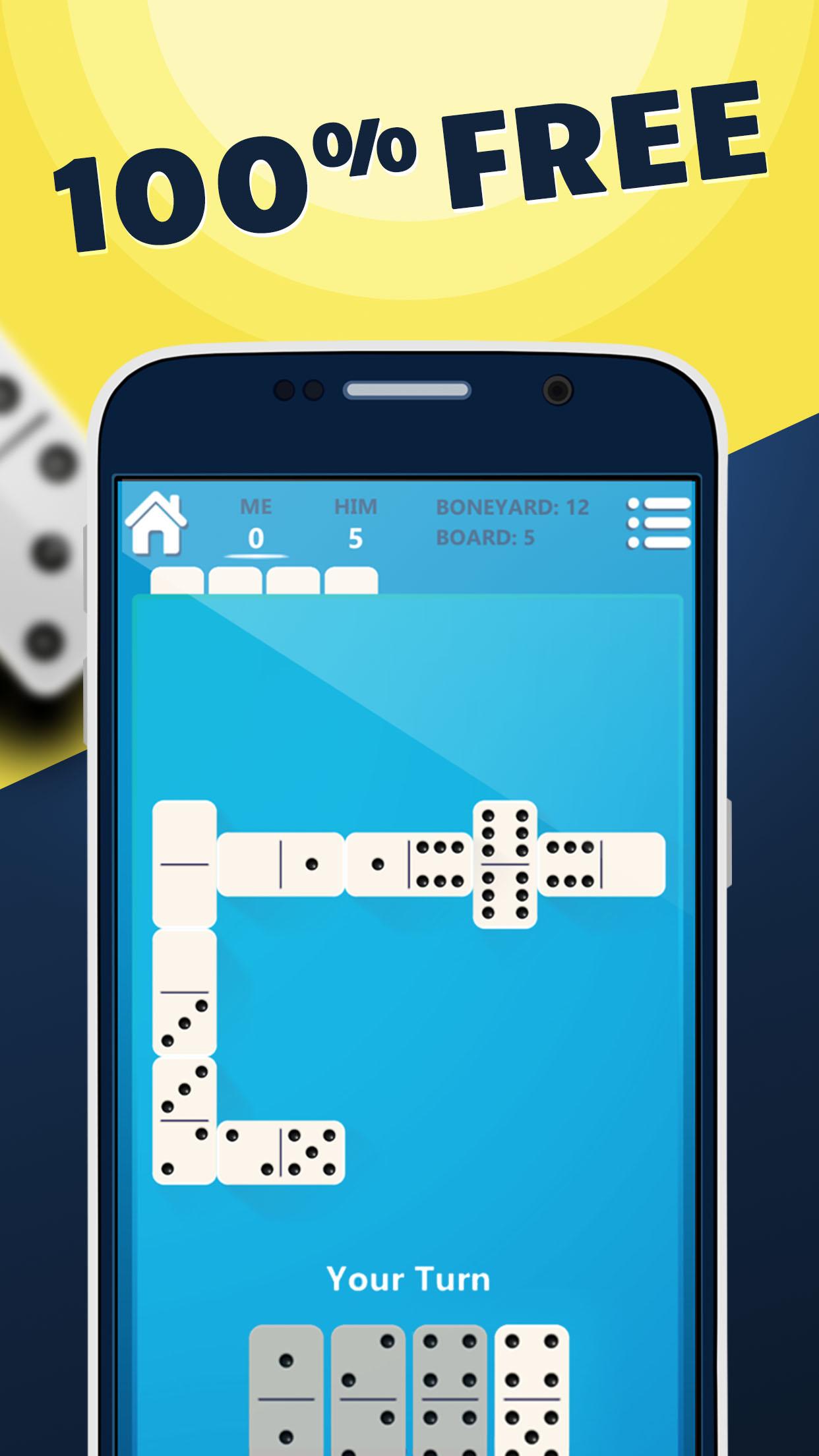 اسکرین شات 2 بازی Dominos Game Classic Dominoes