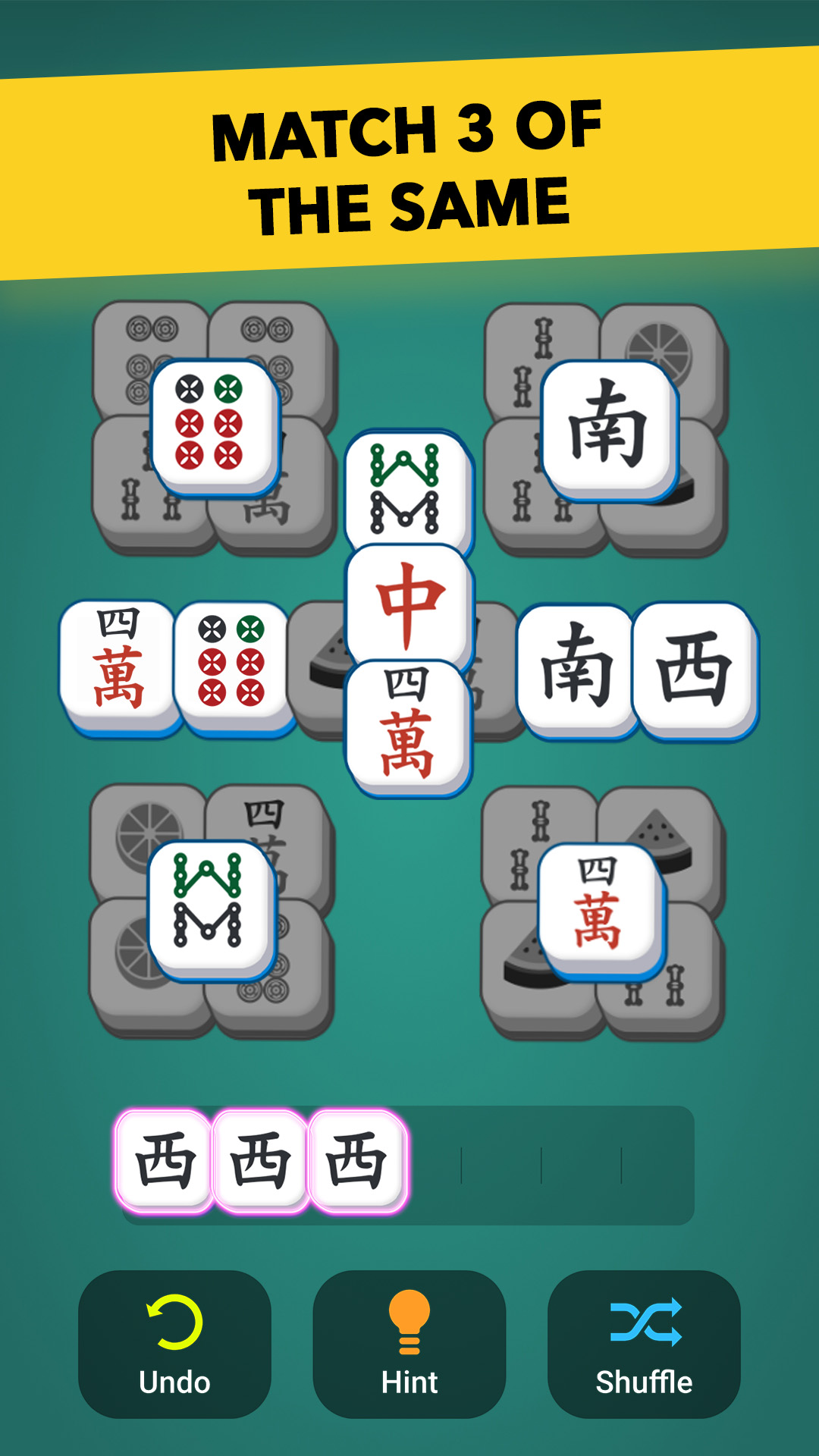 اسکرین شات 1 بازی 3 of the Same: Match 3 Mahjong