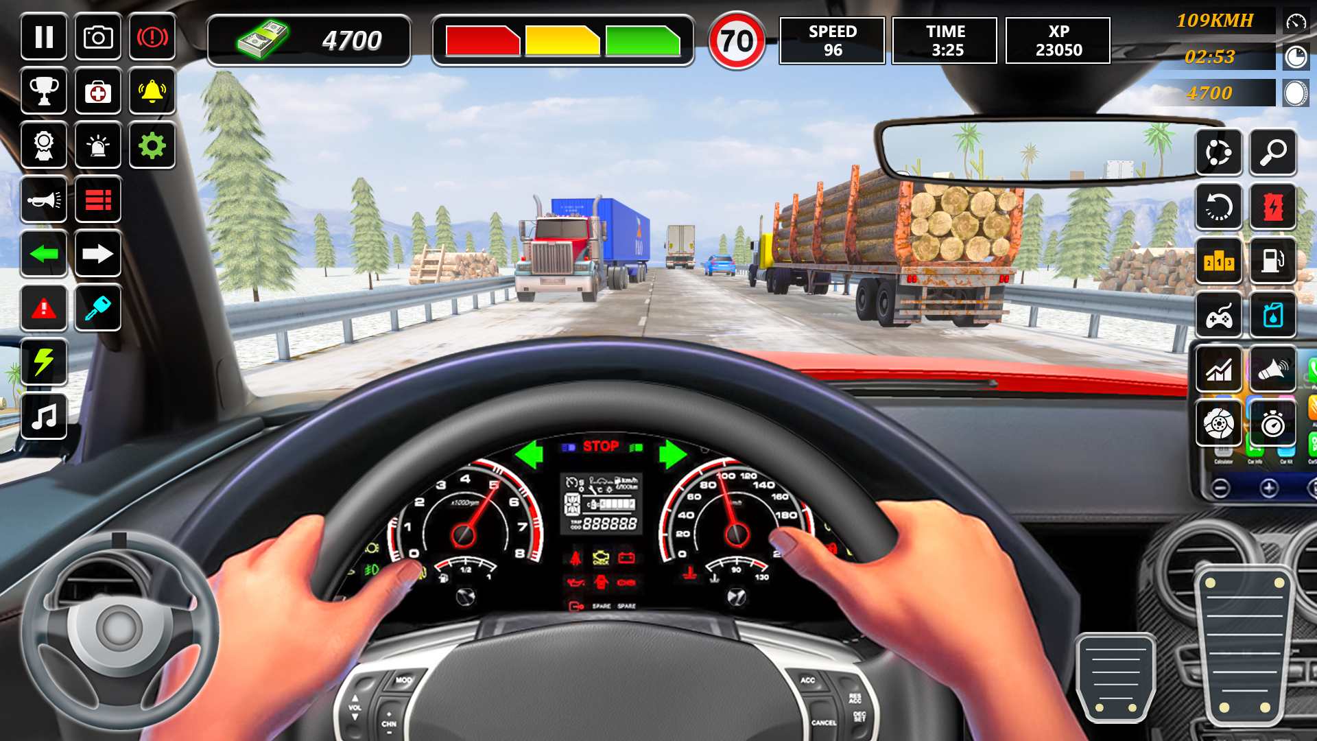 اسکرین شات 3 بازی Traffic Racing In Car Driving