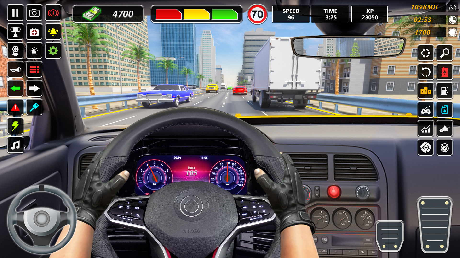 اسکرین شات 4 بازی Traffic Racing In Car Driving