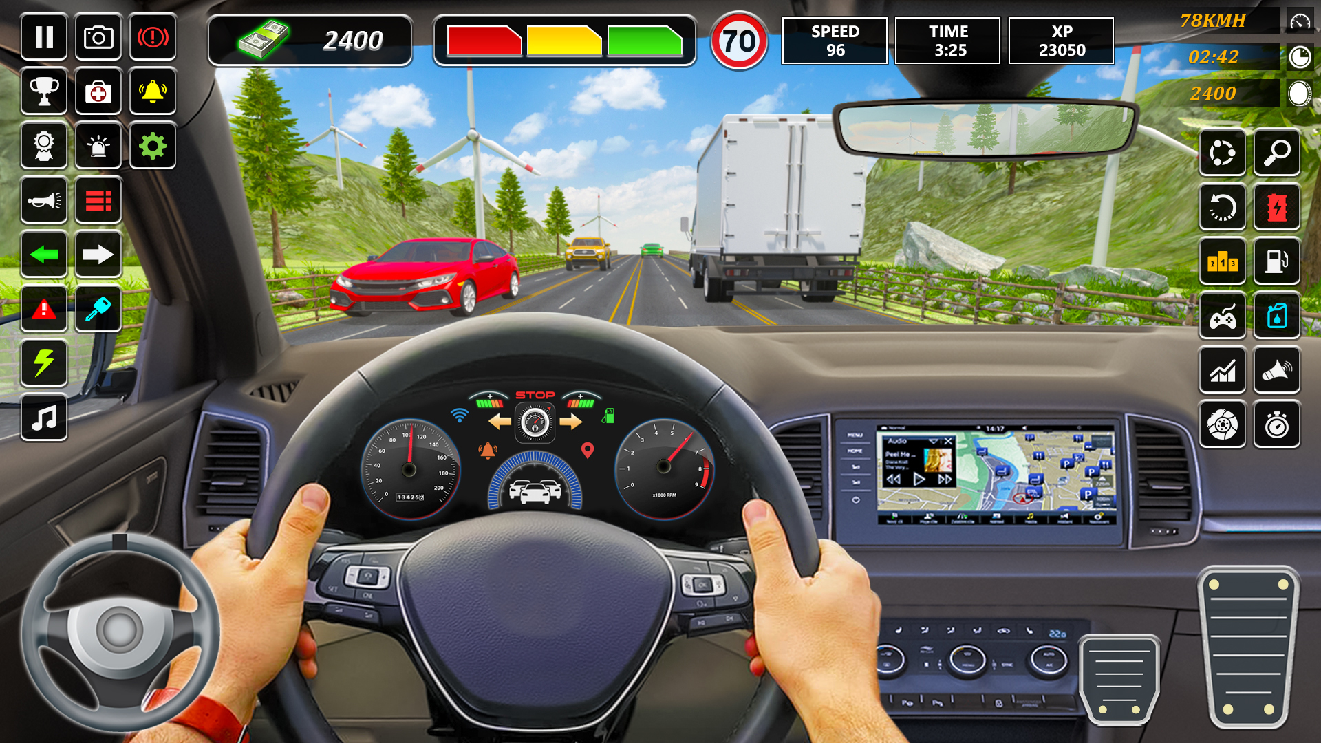 اسکرین شات 1 بازی Traffic Racing In Car Driving