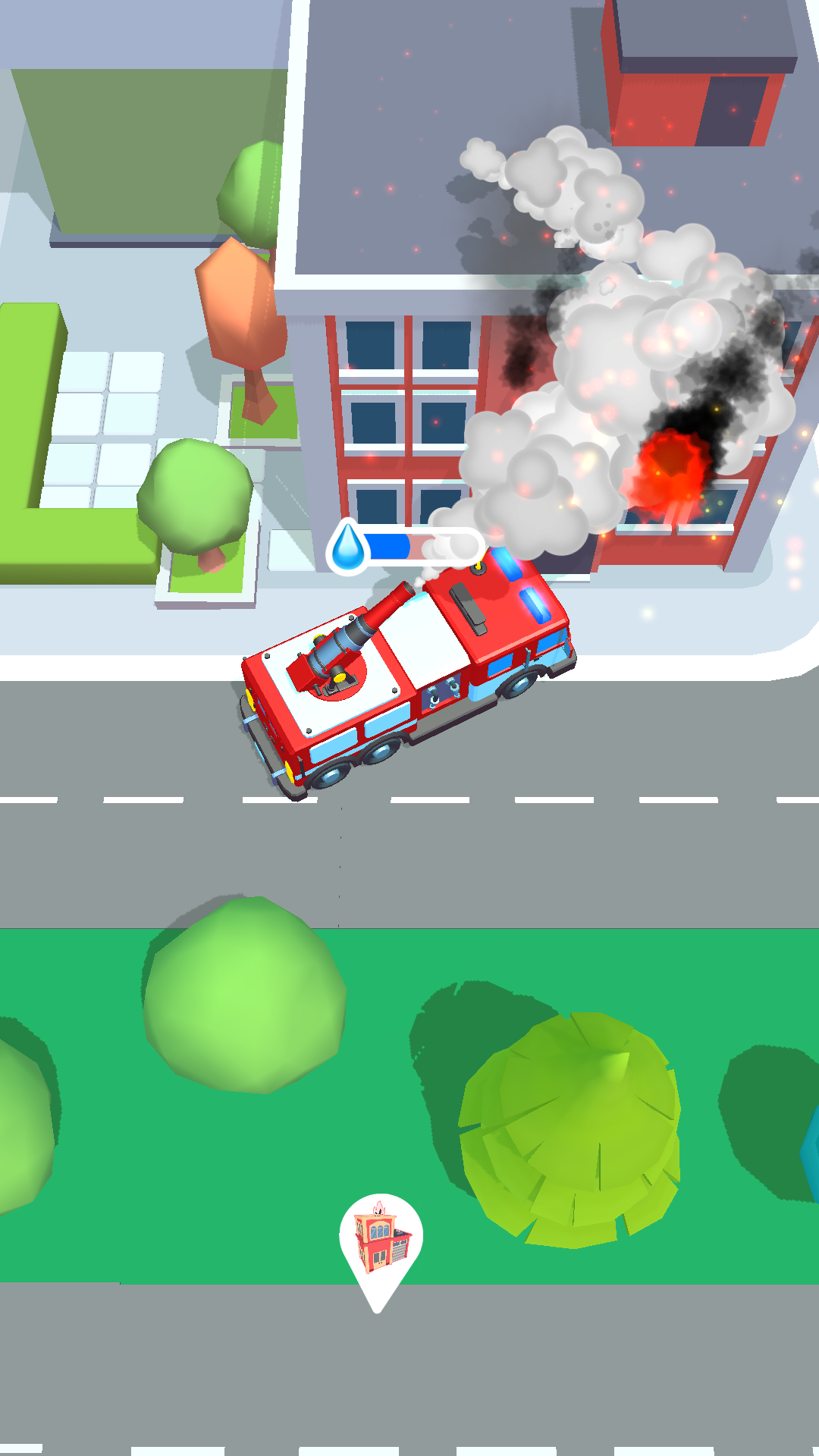 اسکرین شات 4 بازی Fire idle: Fire station games