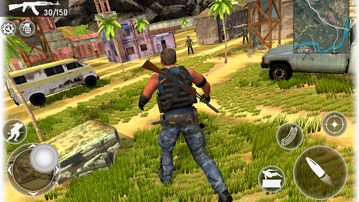 اسکرین شات 2 بازی Fire Squad Battle Royale - Free Gun Shooting Game