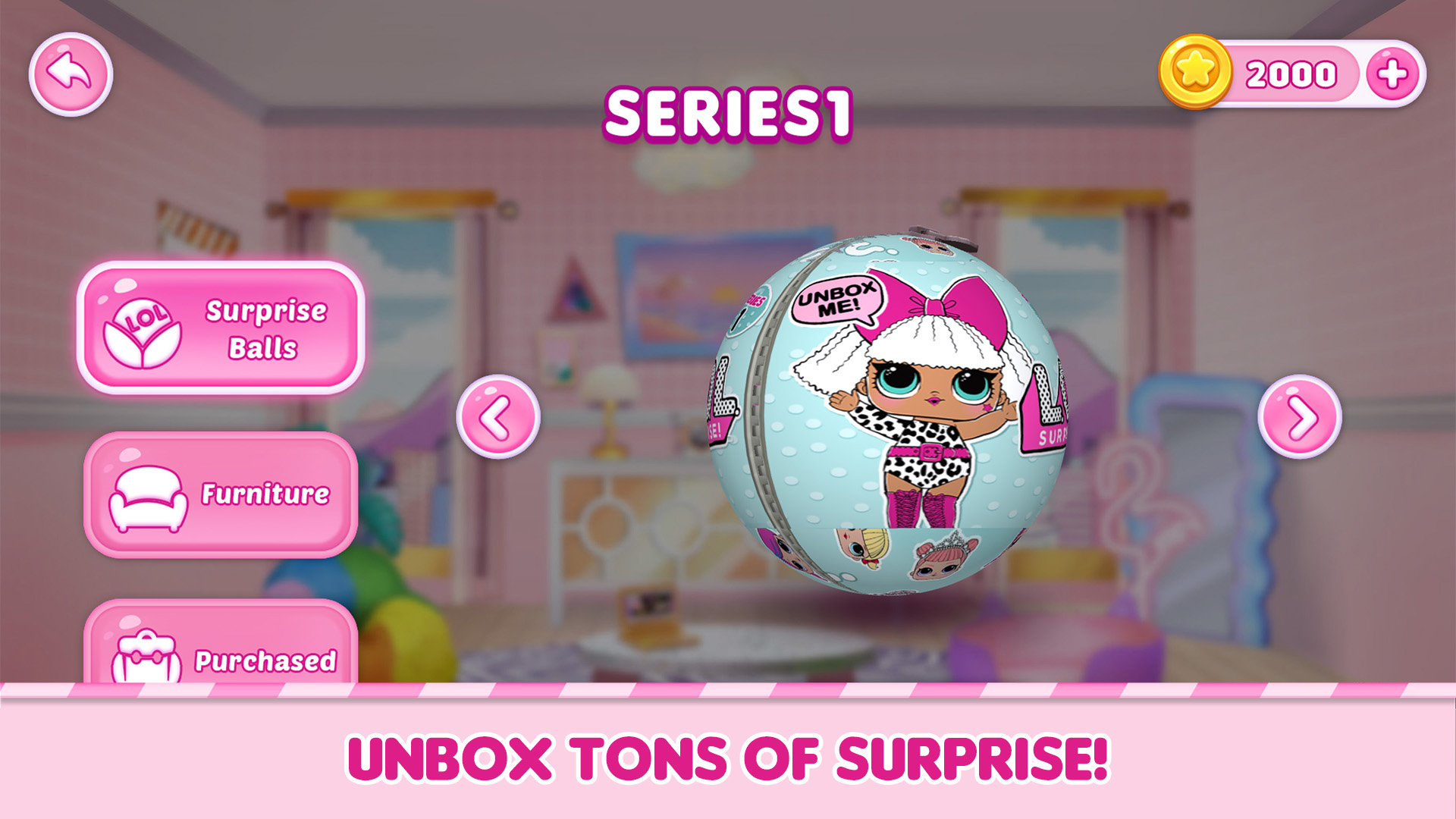 اسکرین شات 1 بازی LOL Surprise! Room Makeover
