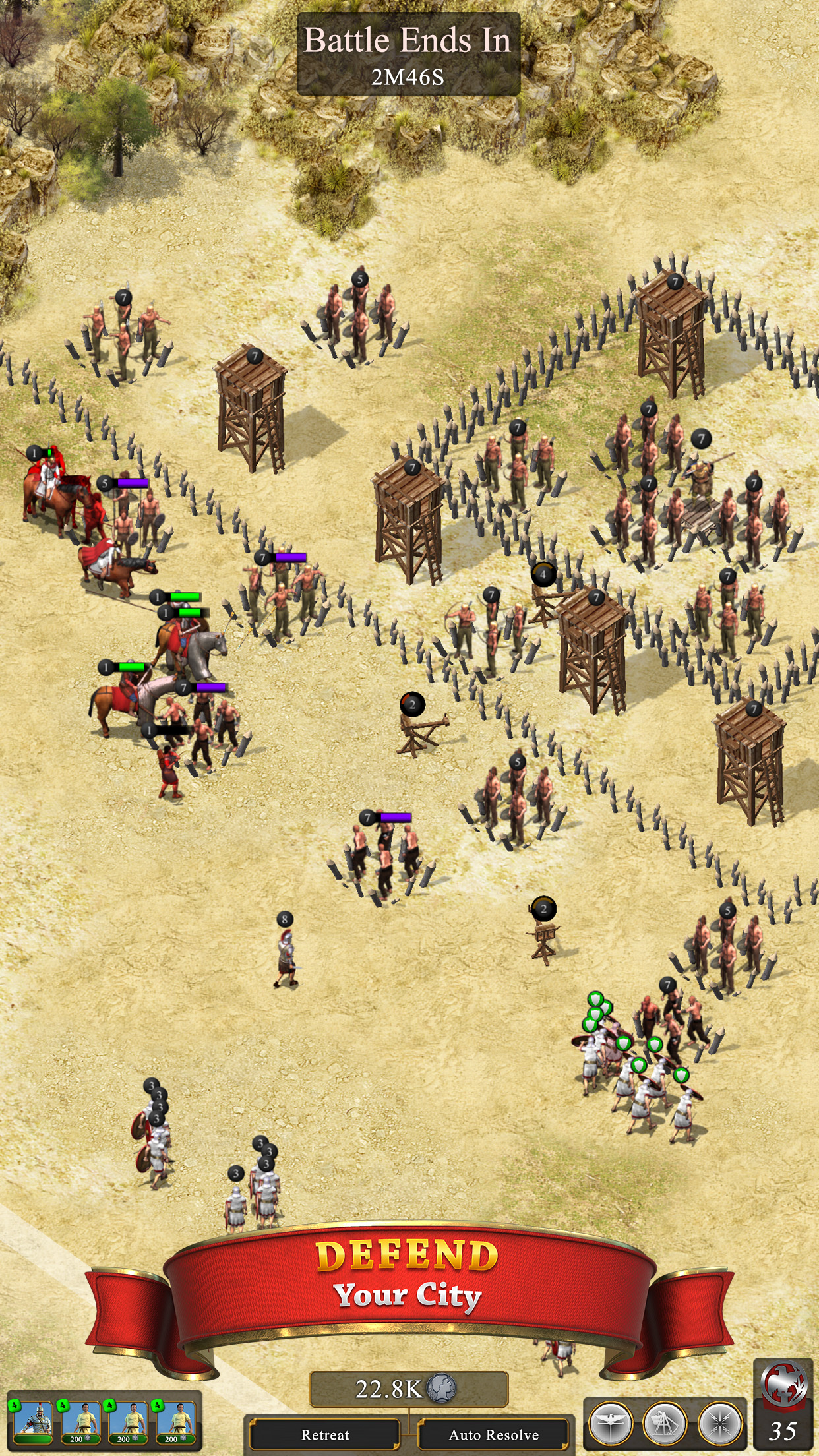 اسکرین شات 5 بازی Romans: Age of Caesar