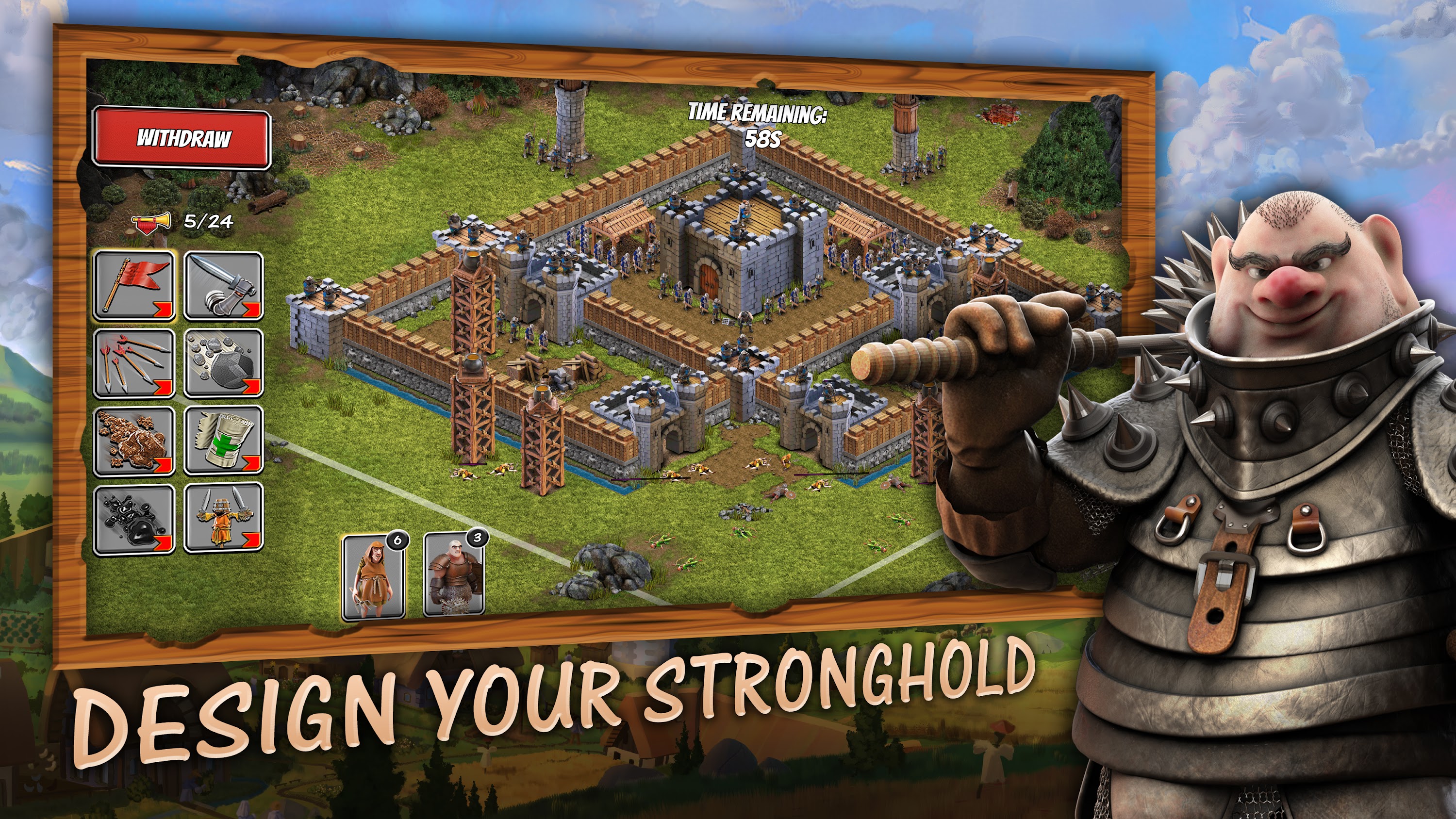 اسکرین شات 3 بازی Stronghold Castles