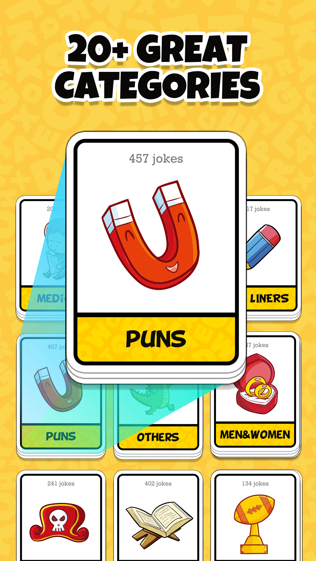 اسکرین شات 4 برنامه Joke Book -3000+ Funny Jokes