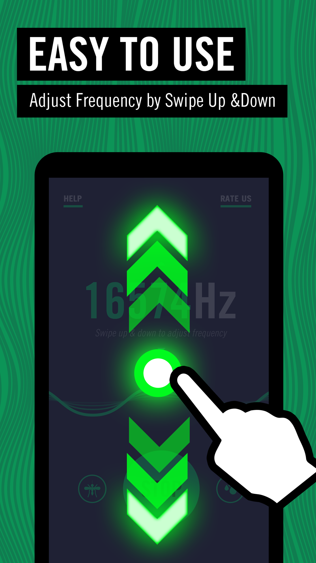 اسکرین شات 2 برنامه Sound Wave Tone Generator