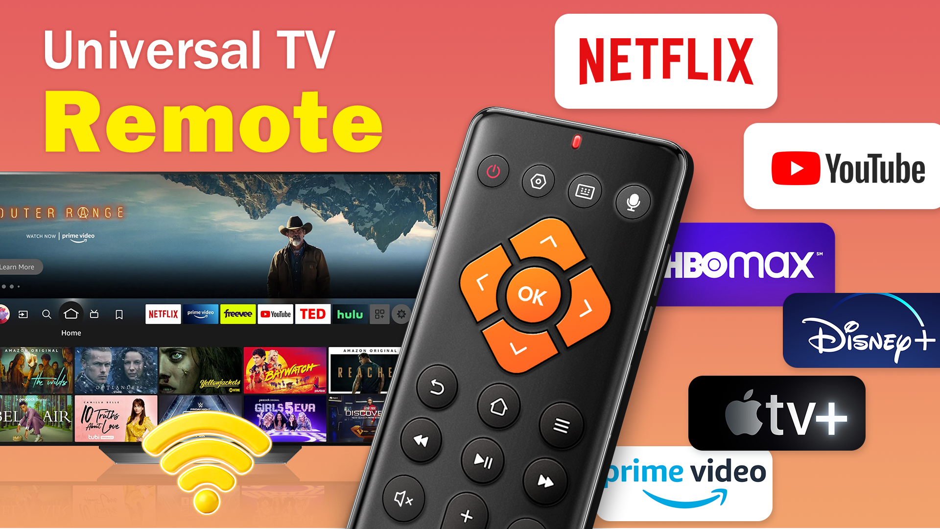 اسکرین شات 1 برنامه Universal TV remote control