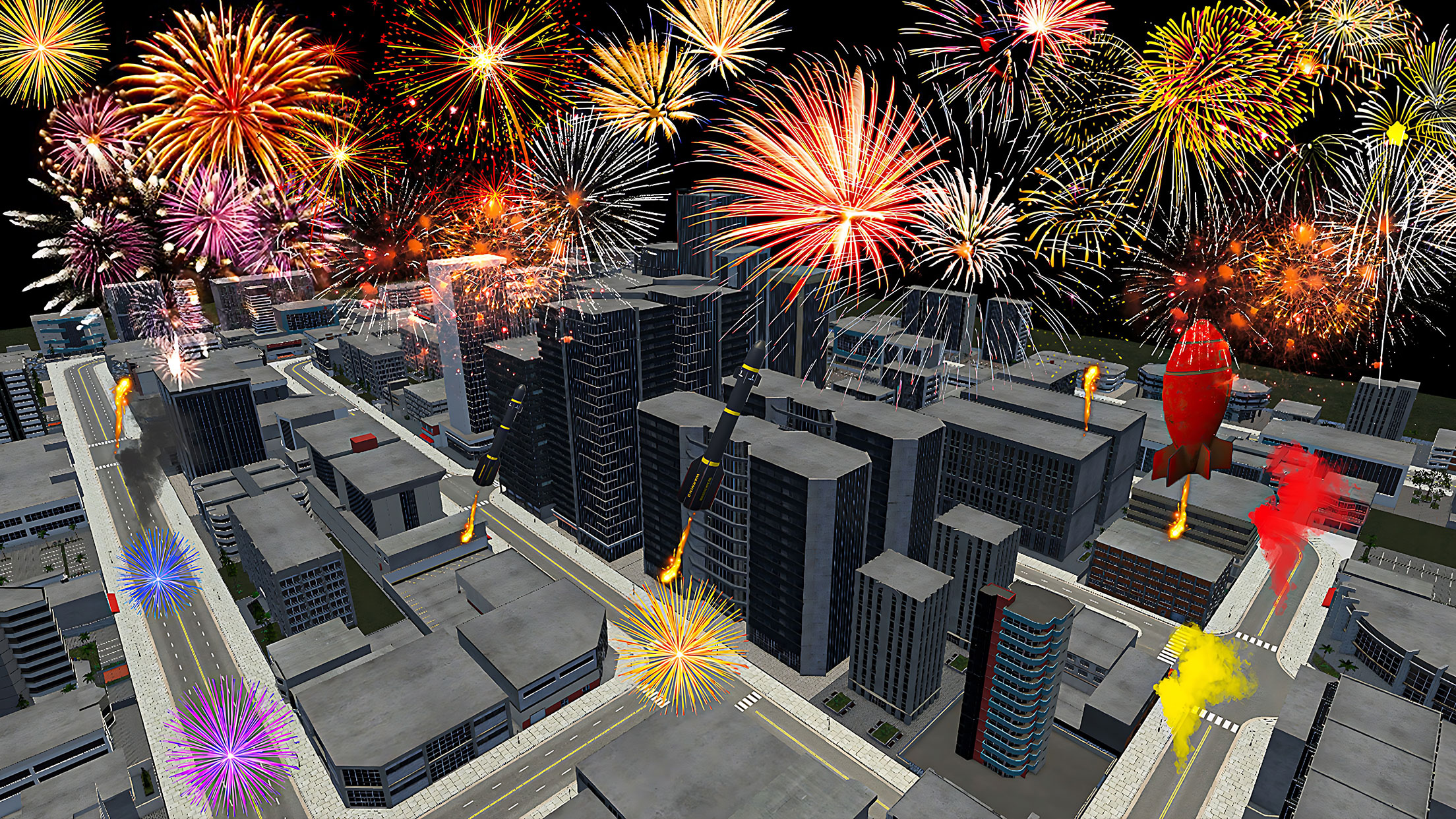 اسکرین شات 2 بازی Fireworks Play: DIY Simulator