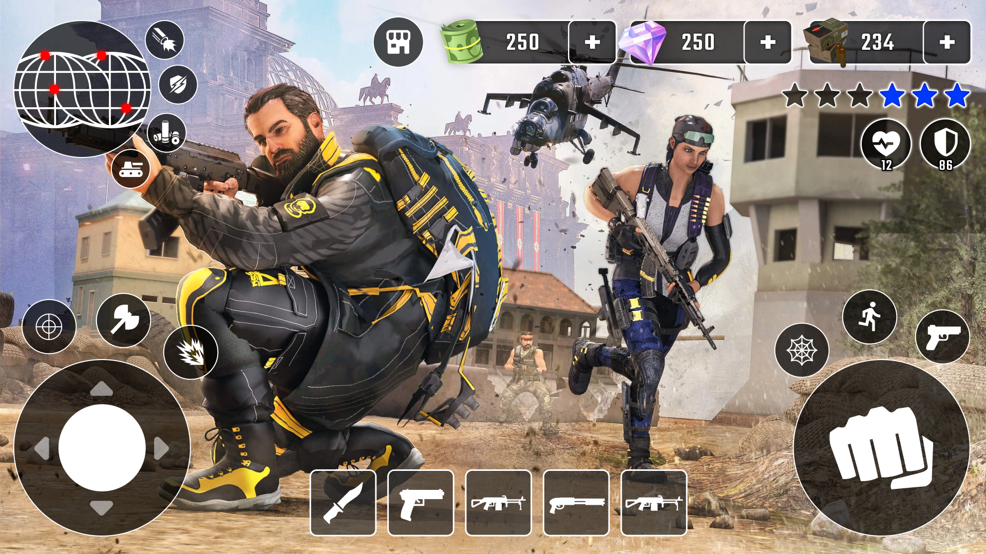 اسکرین شات 1 بازی FPS Online Strike Gun Games