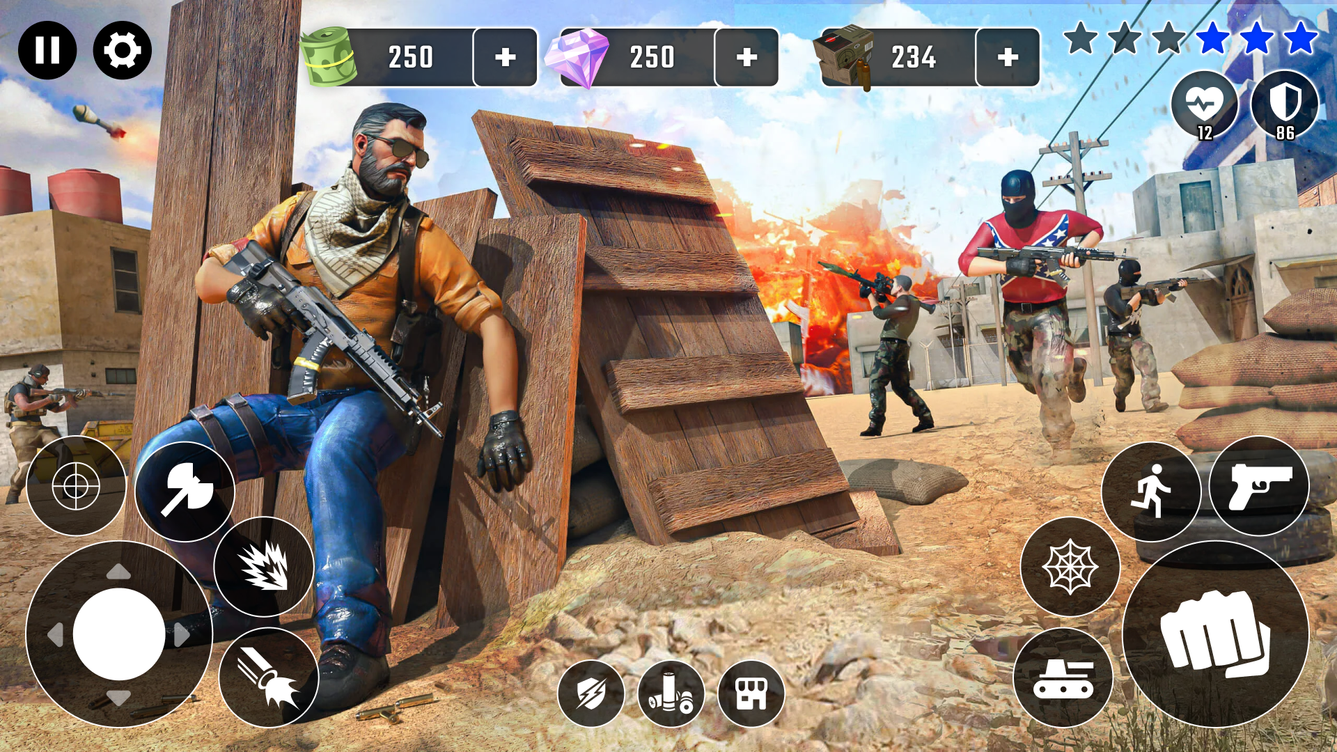 اسکرین شات 2 بازی FPS Online Strike Gun Games