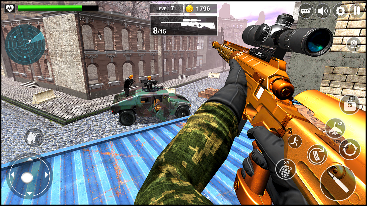 اسکرین شات 2 بازی Modern Battle FPS: Gun Games