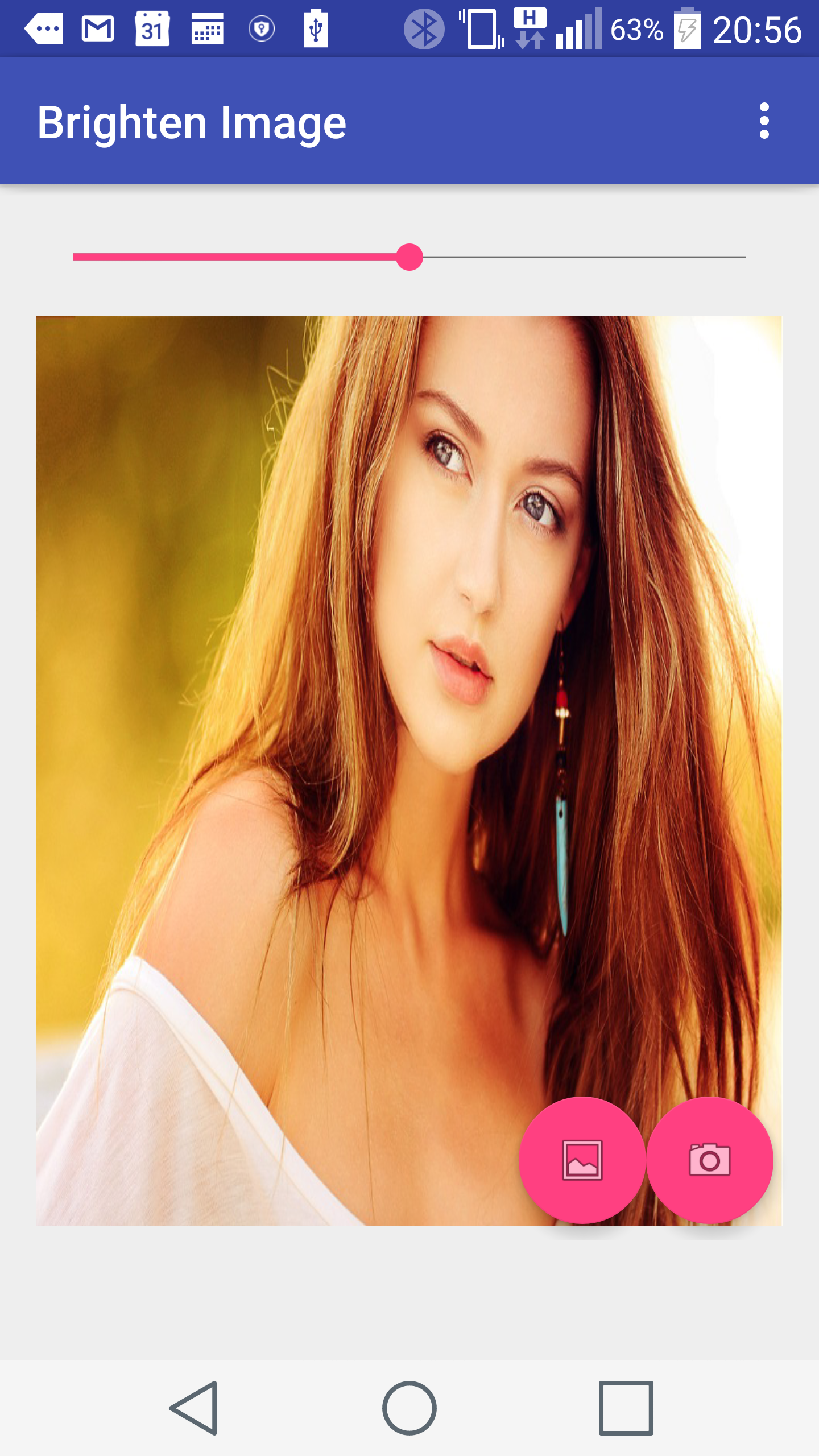 اسکرین شات 2 برنامه Brighten Image