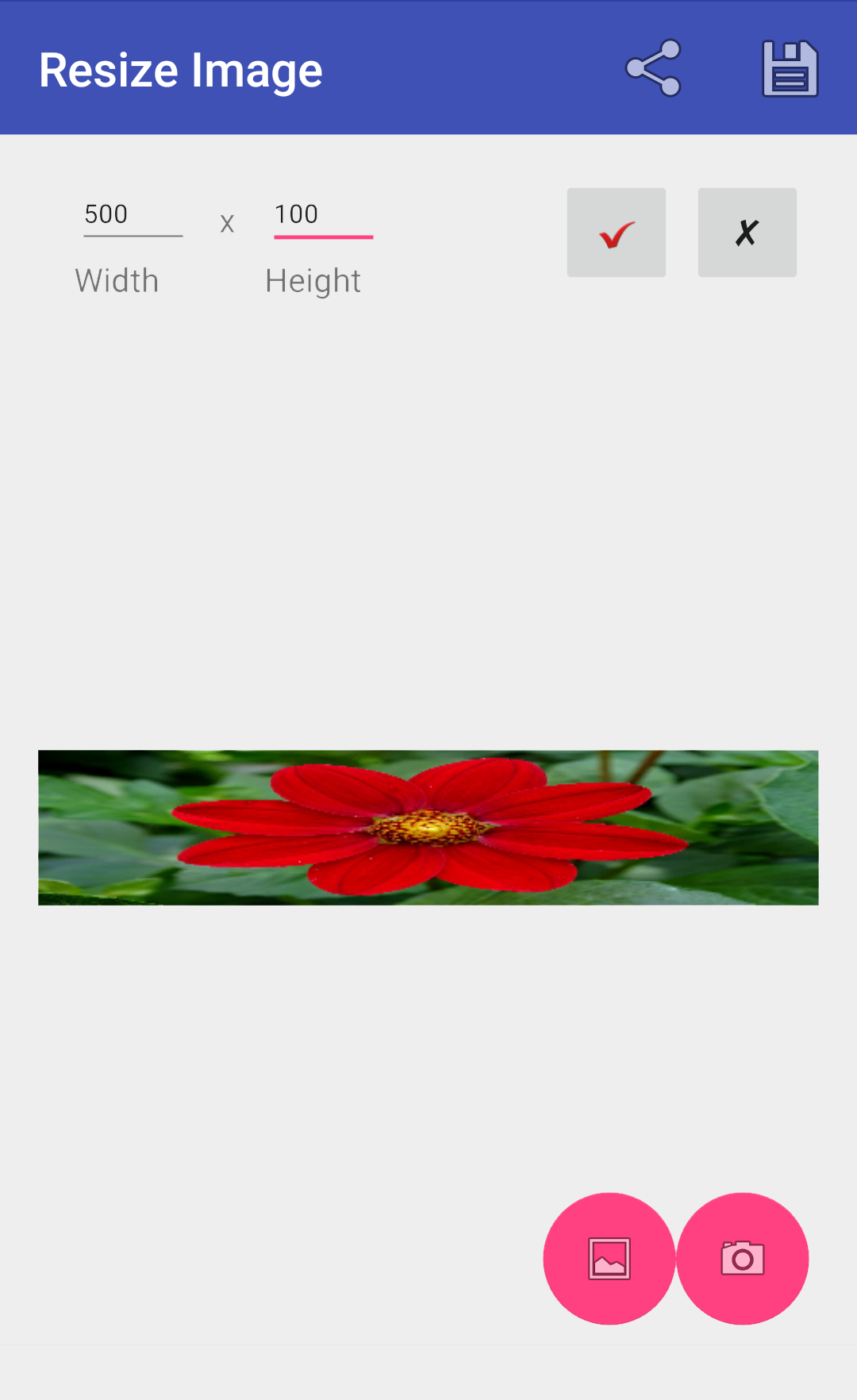 اسکرین شات 6 برنامه Resize Image