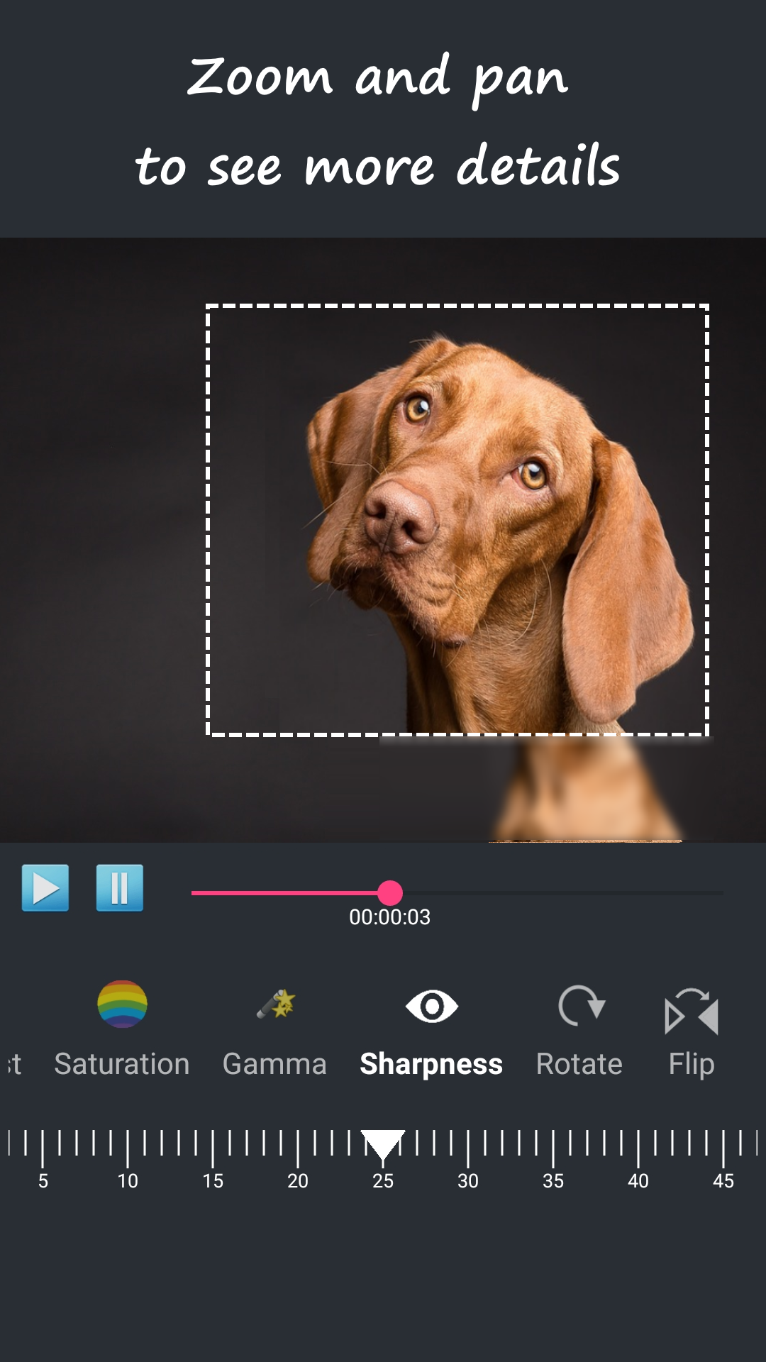 اسکرین شات 5 برنامه Video Brightness Enhancer